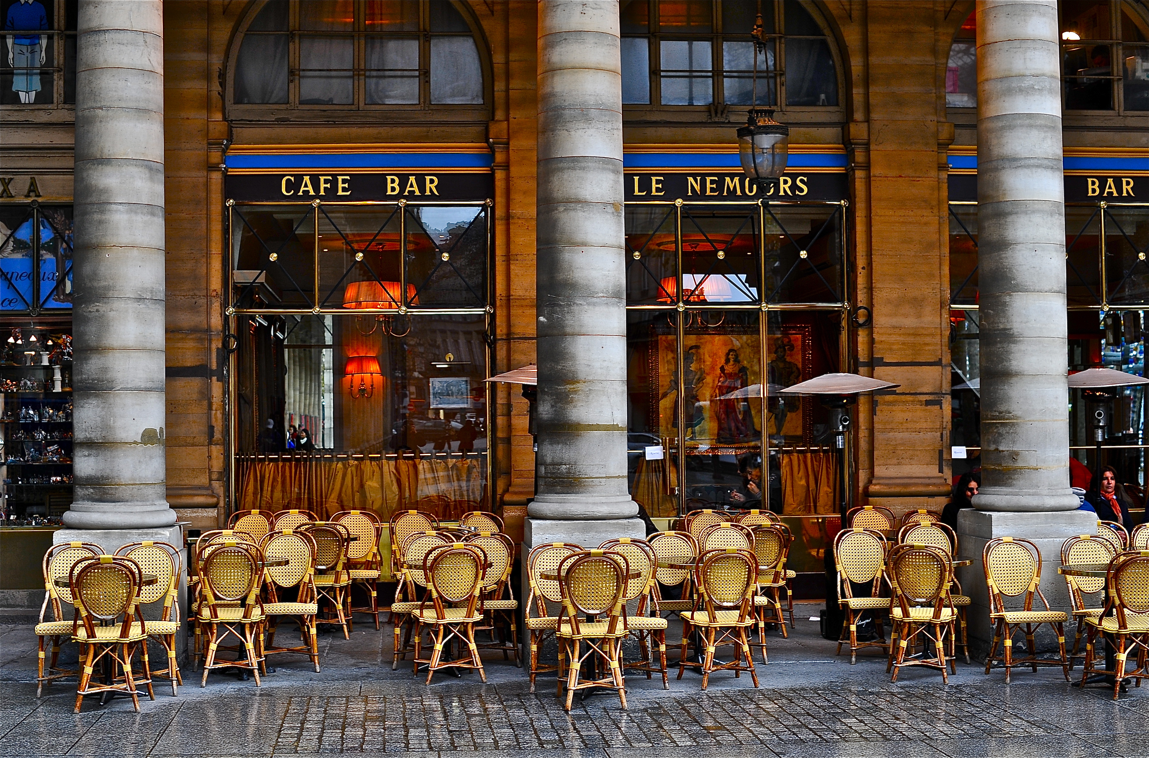 Cafe Nemours HD Wallpaper and Background
