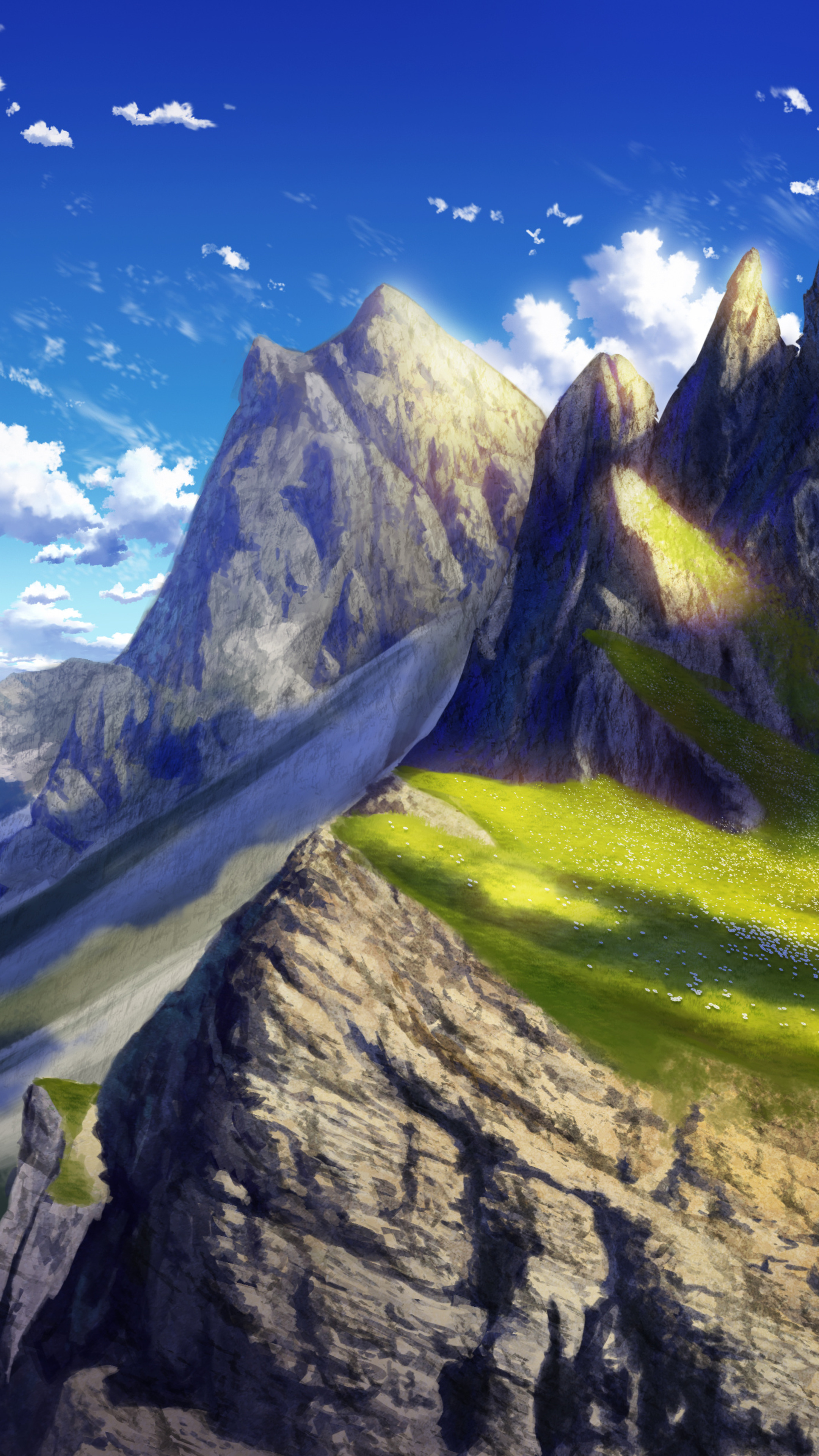 Anime Landscape 4k Sony Xperia X, XZ, Z5 Premium HD 4k Wallpaper, Image, Background, Photo and Picture