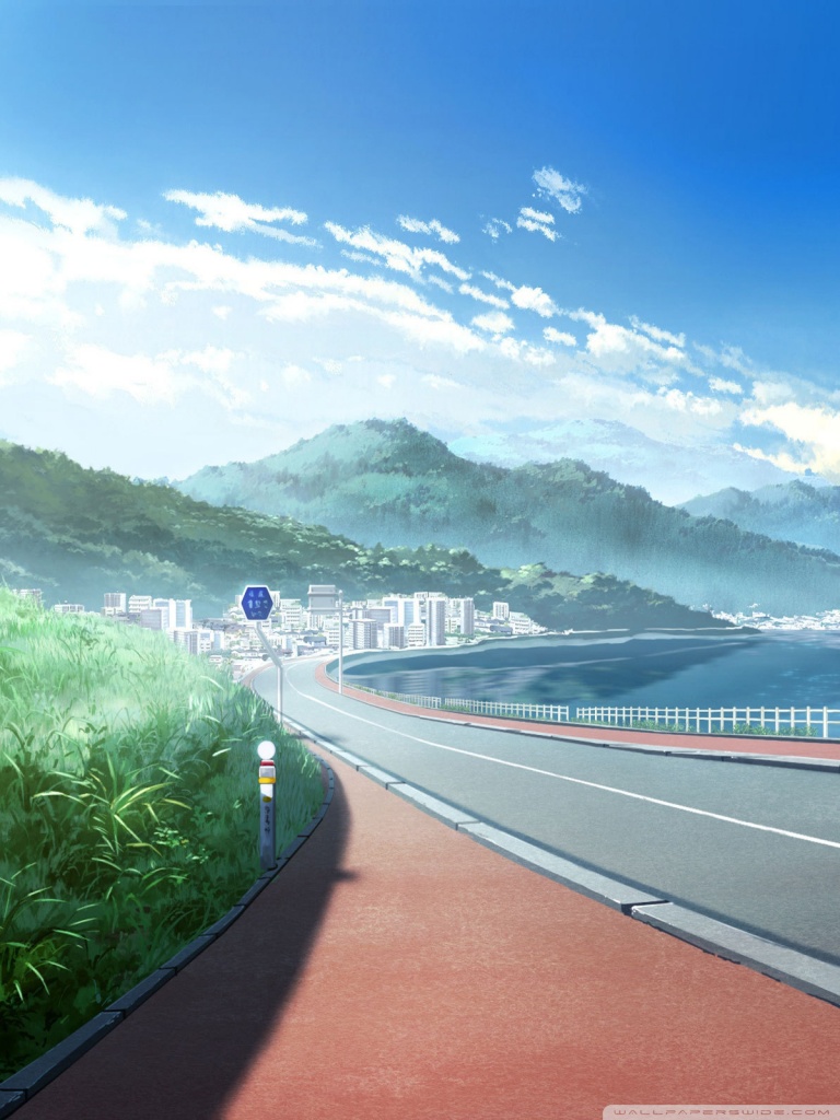 Anime Landscape Ultra HD Wallpaper