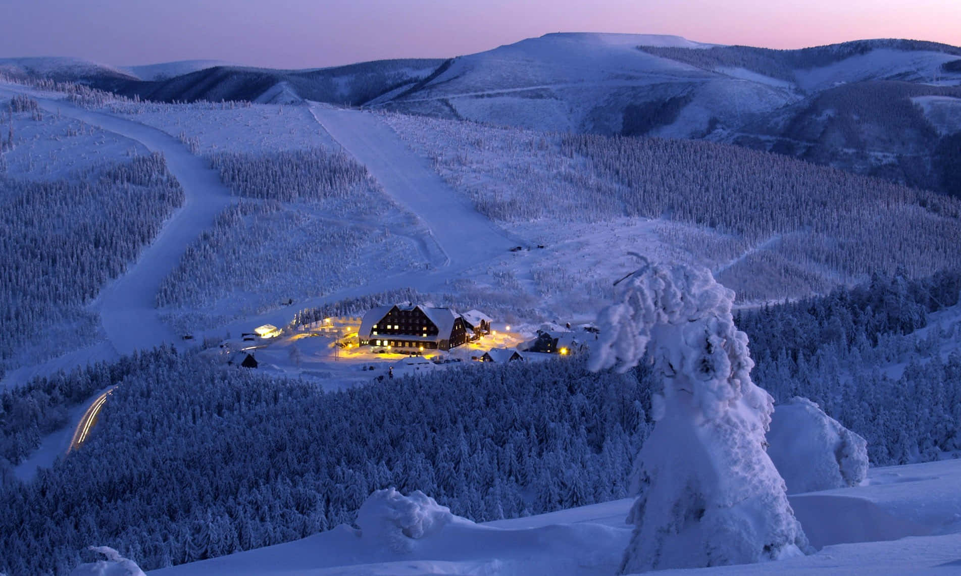 Winter Wonderland Desktop Wallpaper