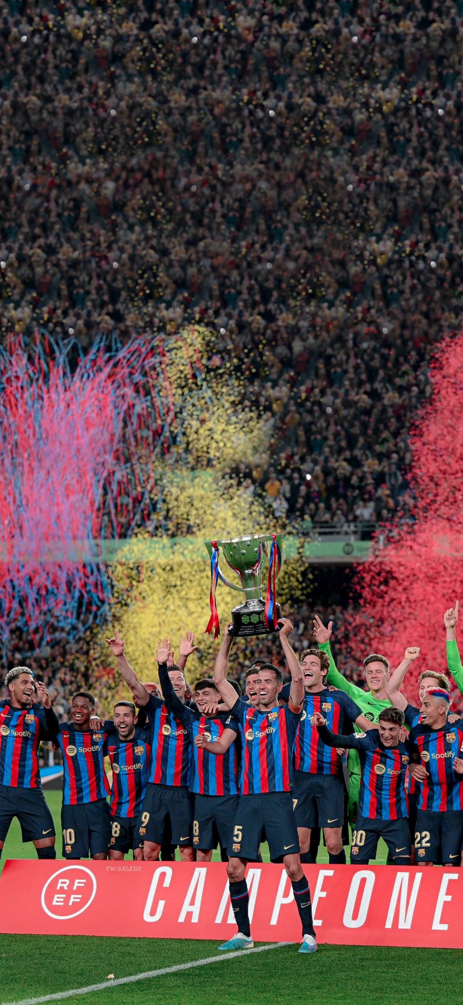 uncle DEEN™ BARCELONA LALIGA WIN HD WALLPAPERS