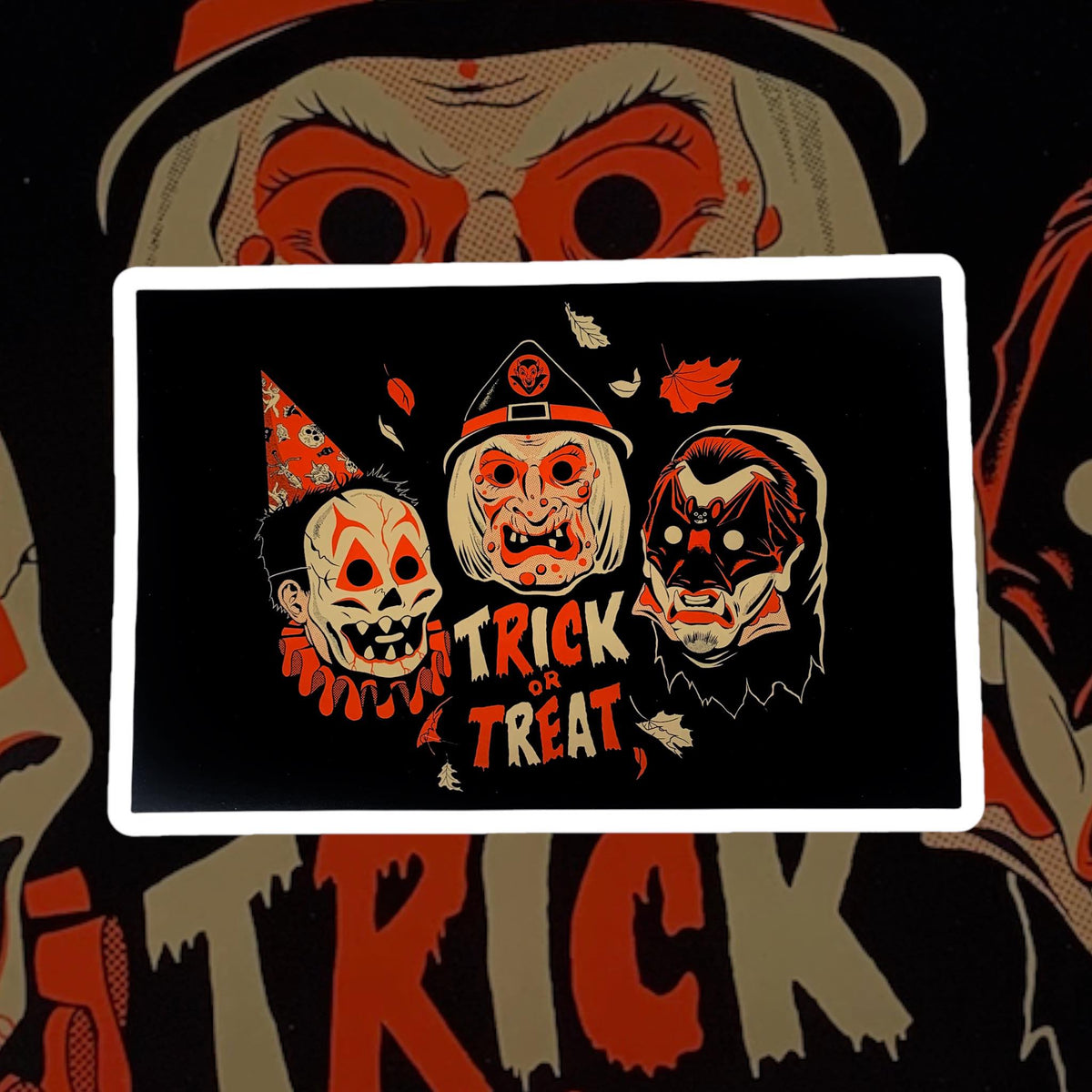 Classic Halloween Trick or Treat Print