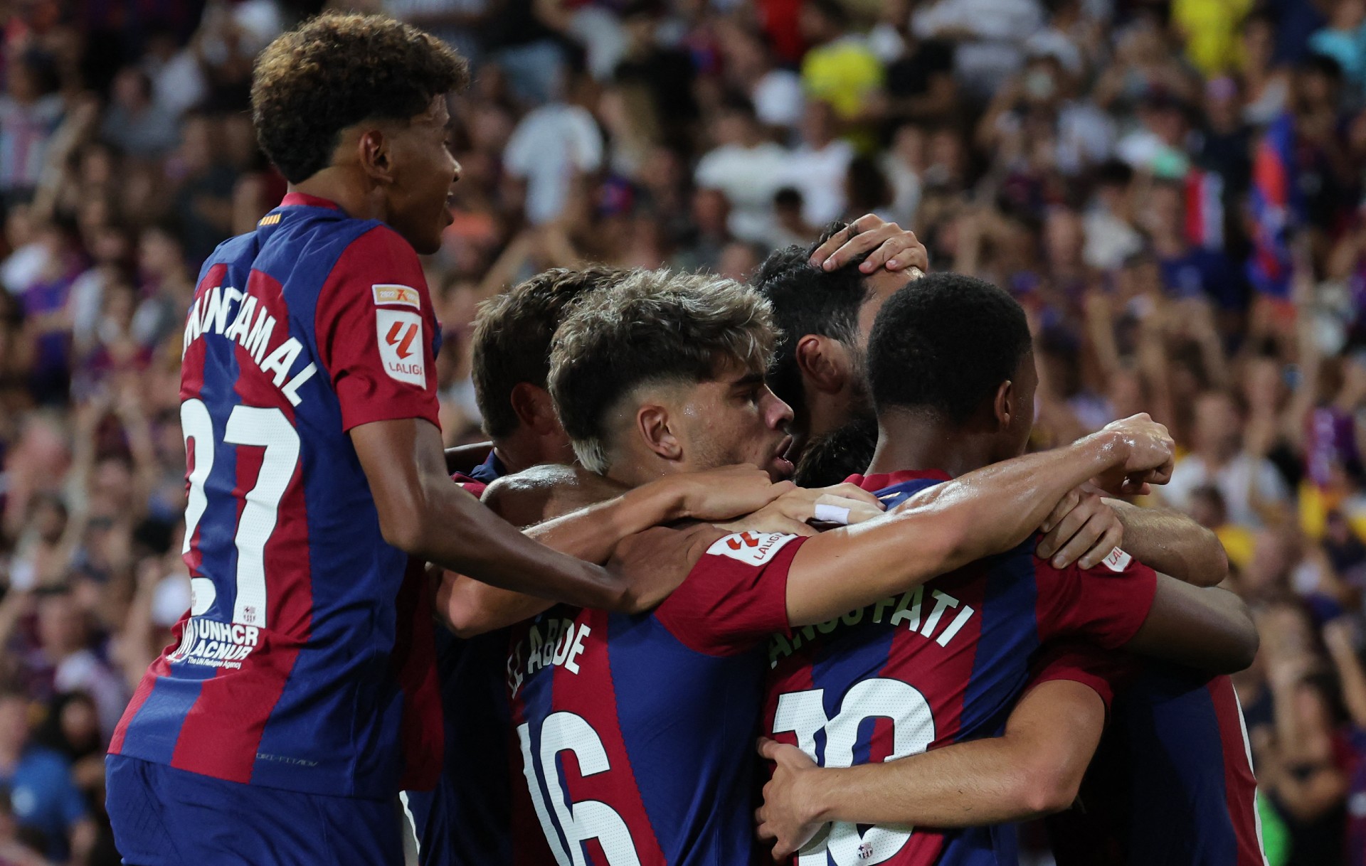 Frenkie de Jong hails Barcelona 'suffering' in Cadiz win España