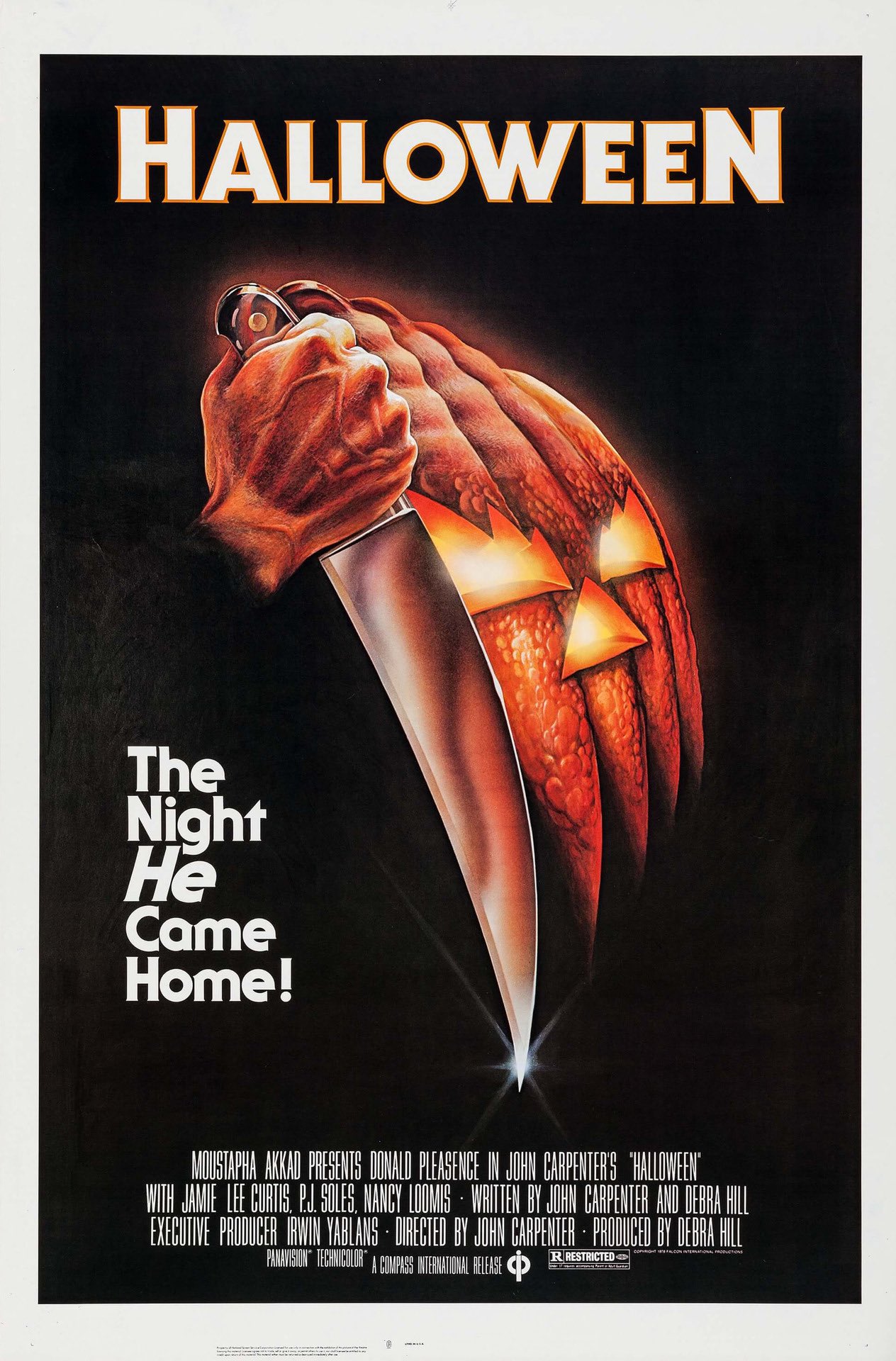 The Poster Boys's A Happy HALLOWEEN Episode Of The Flat File Over At , Where We're Looking At Posters For John Carpenter's 1978 Classic, Including This Iconic One Sheet By