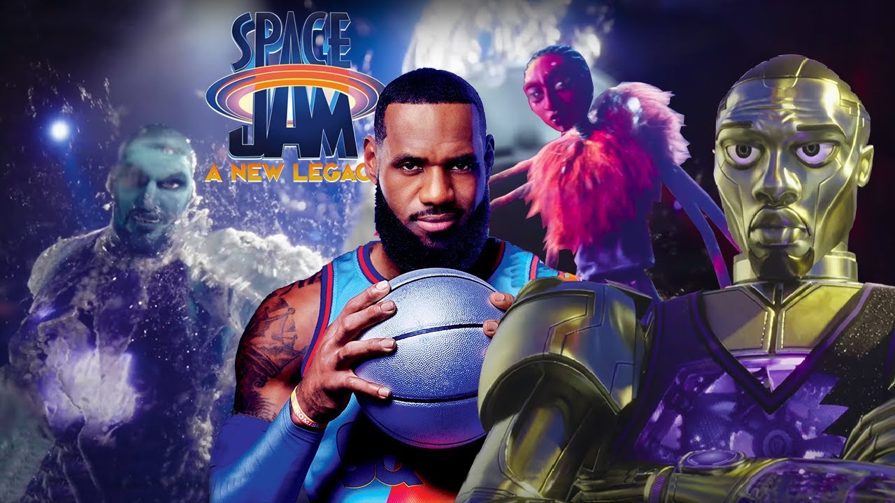 A Detailed Look At The Goon Squad Posters From Space Jam: A New Legacy