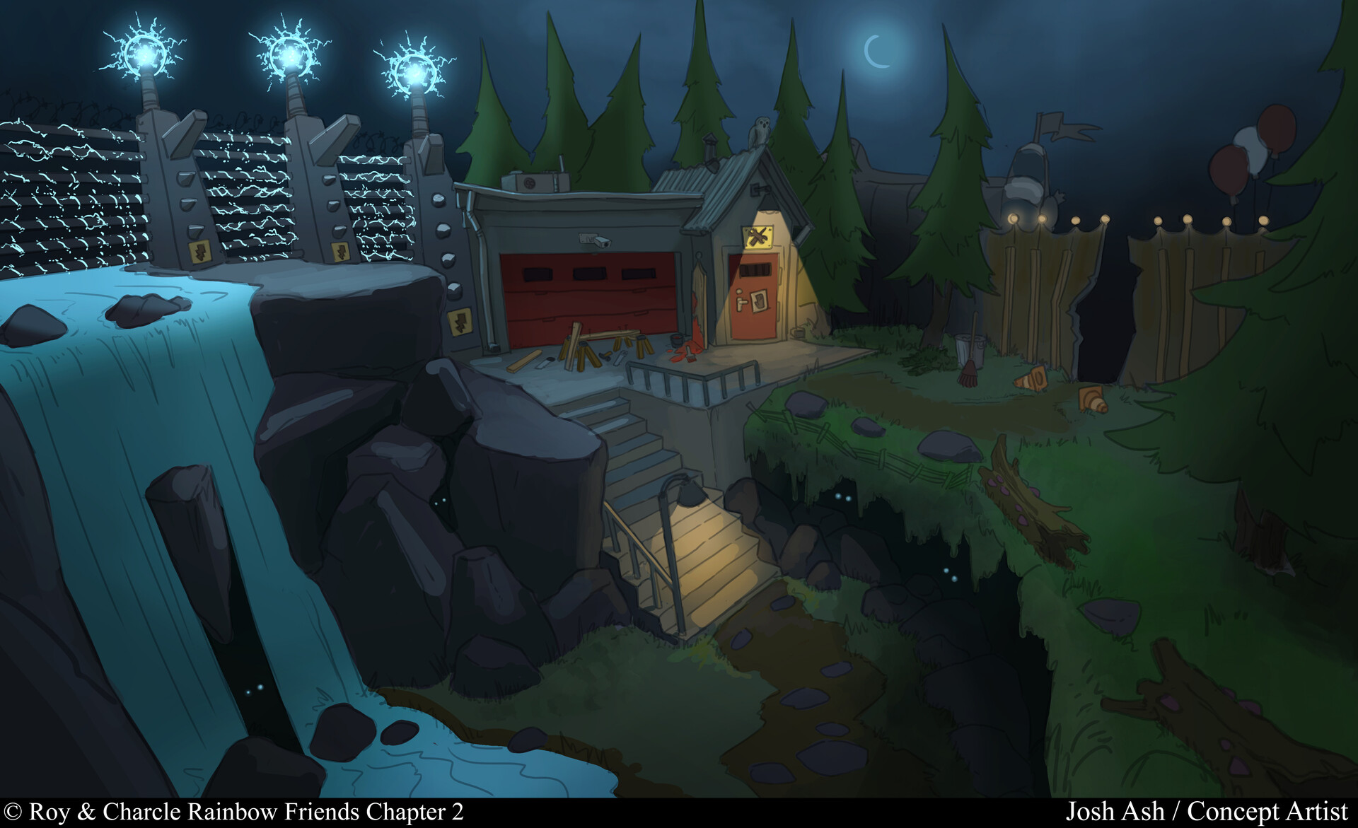 Rainbow Friends Chapter 2 concept art