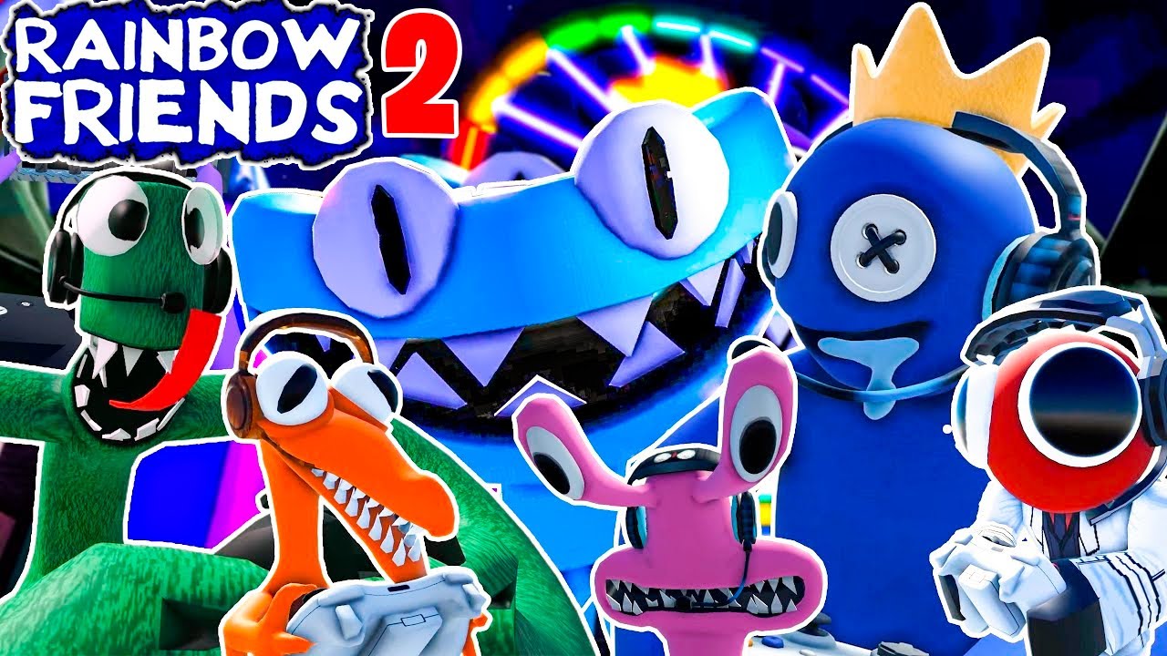 BLUE FROM RAINBOW FRIENDS CHAPTER 2 ODD WORLD | ROBLOX GAME | 3D FAN ART