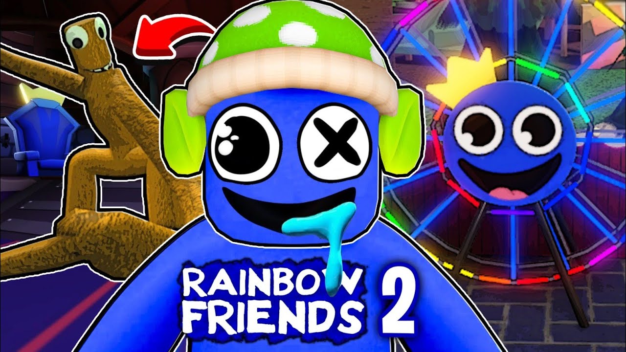 Hide From The ROBLOX RAINBOW FRIENDS! 