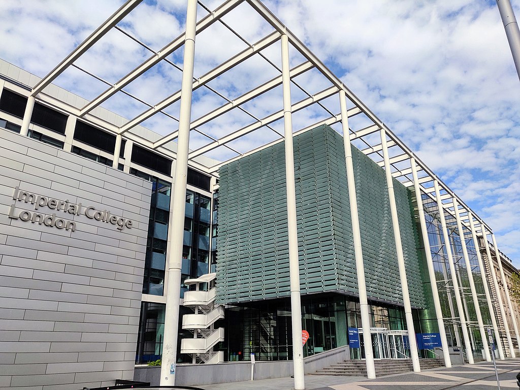 Main Entrance and Sign, Imperial College London, Exhibition Road in