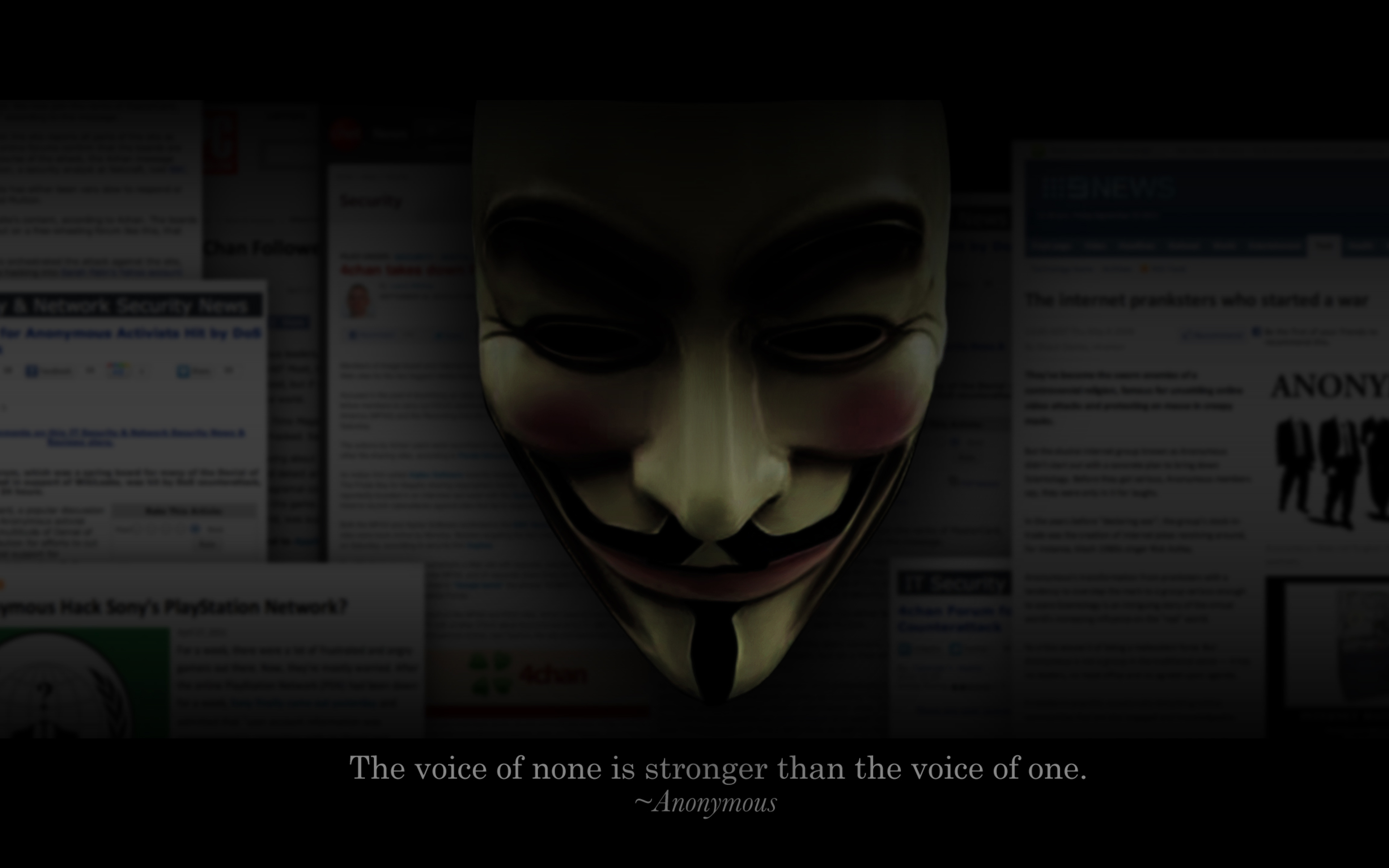 Anonymus Quotes 4k HD 4k Wallpaper, Image, Background, Photo and Picture