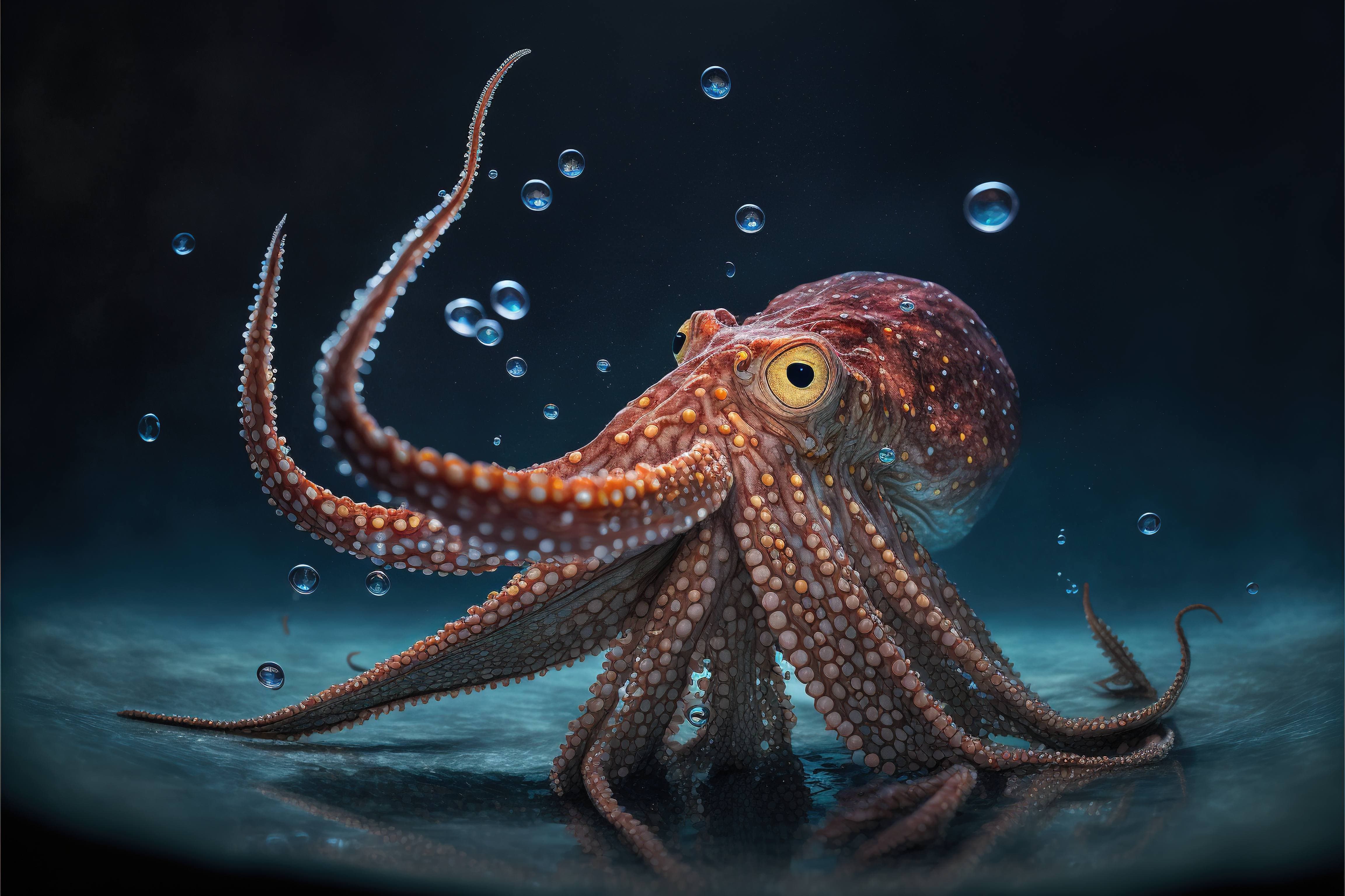 Wildest octopus in nature