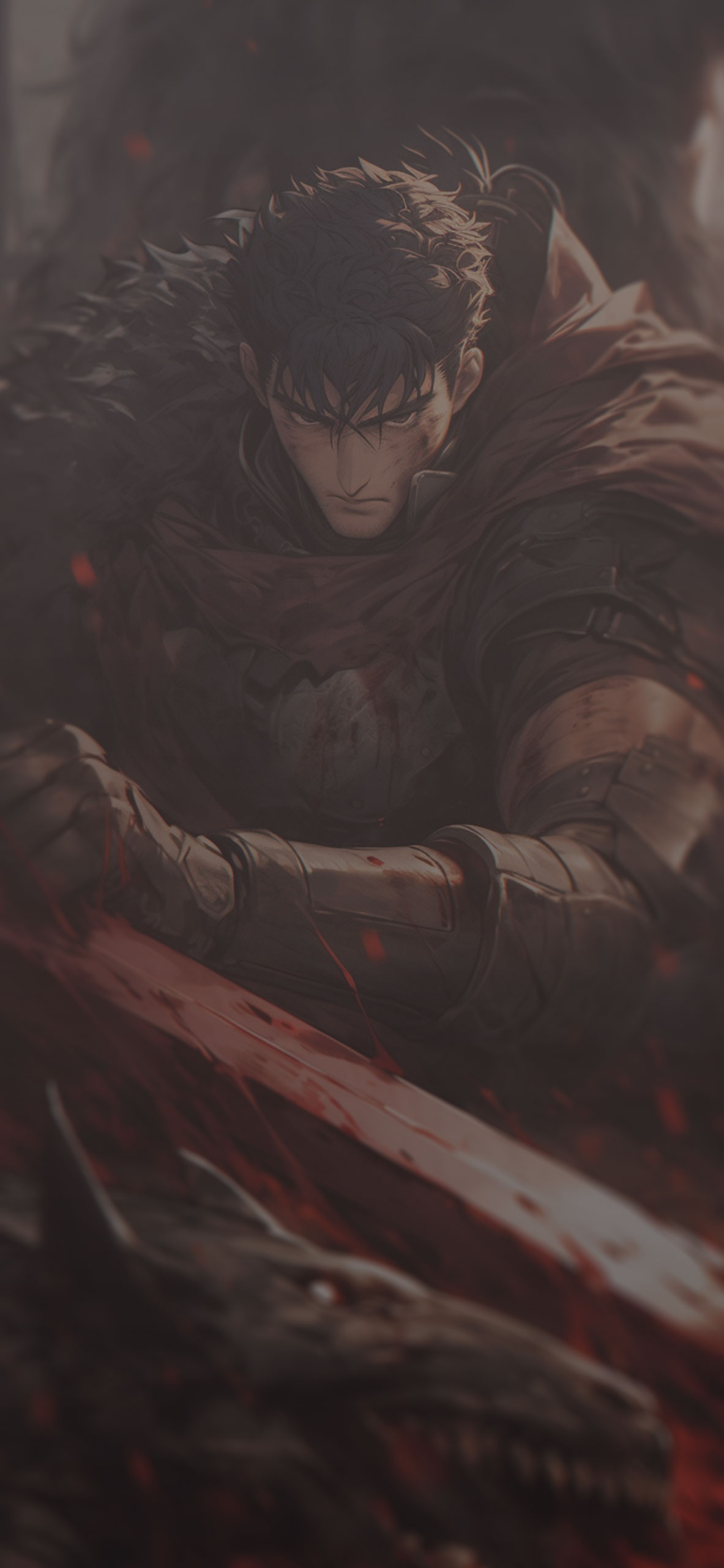 Berserk Guts Battle Wallpaper Wallpaper for iPhone 4k
