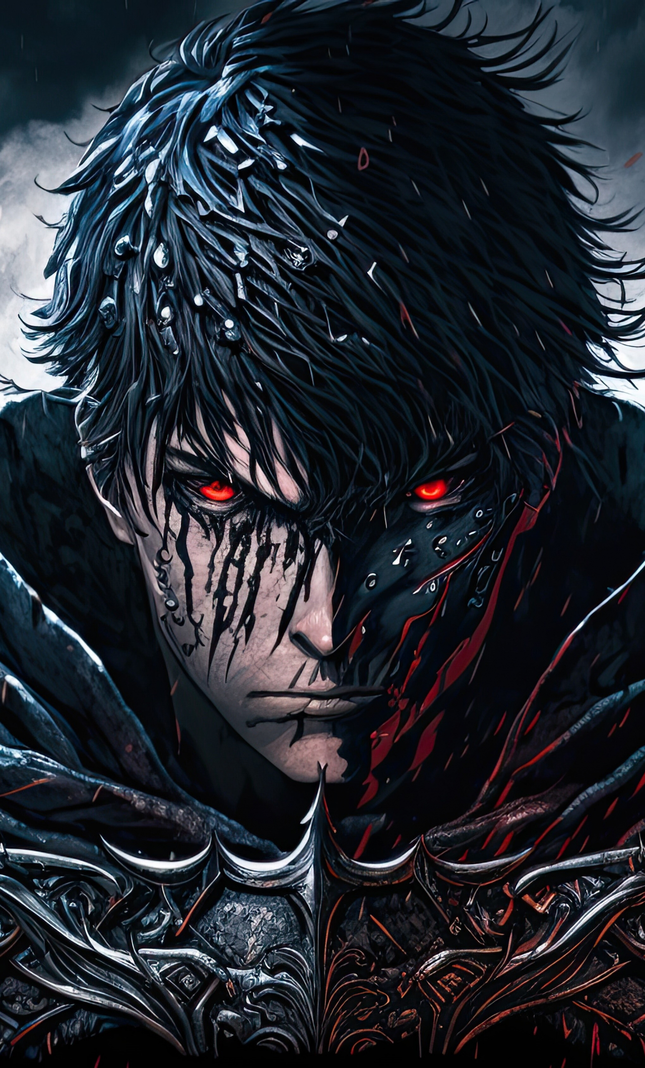 Download wallpaper 1280x2120 angry gut, berserk, anime, 2023, iphone 6 plus, 1280x2120 HD background, 29124