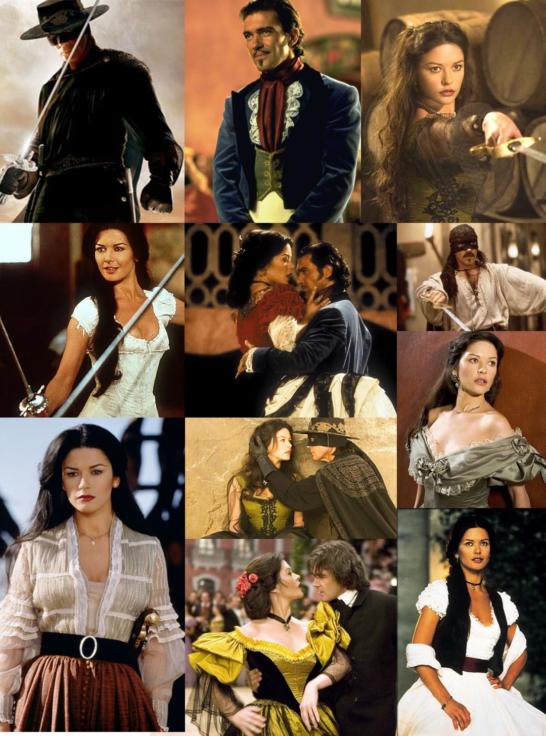 Mask of Zorro and Legend of Zorro costumes. The mask of zorro, The legend of zorro, Zorro costume