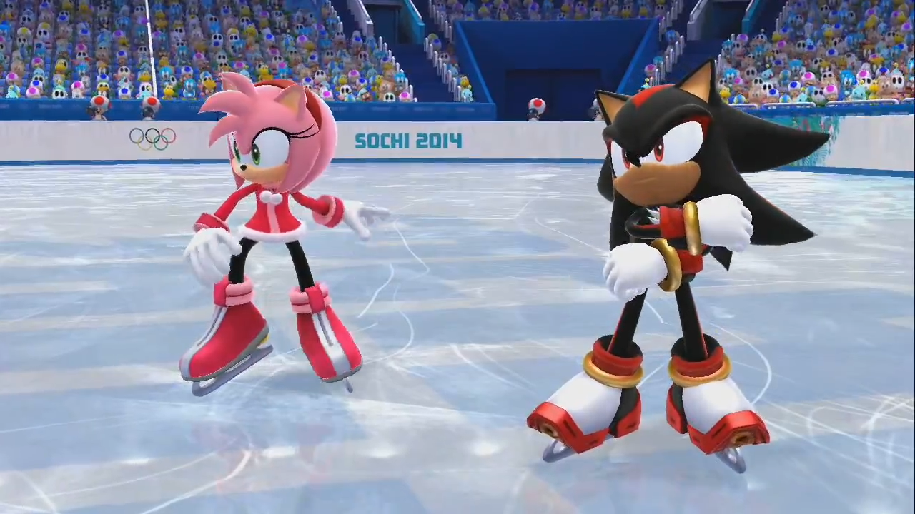 Shadow and Amy Mario x amy Fans Photo