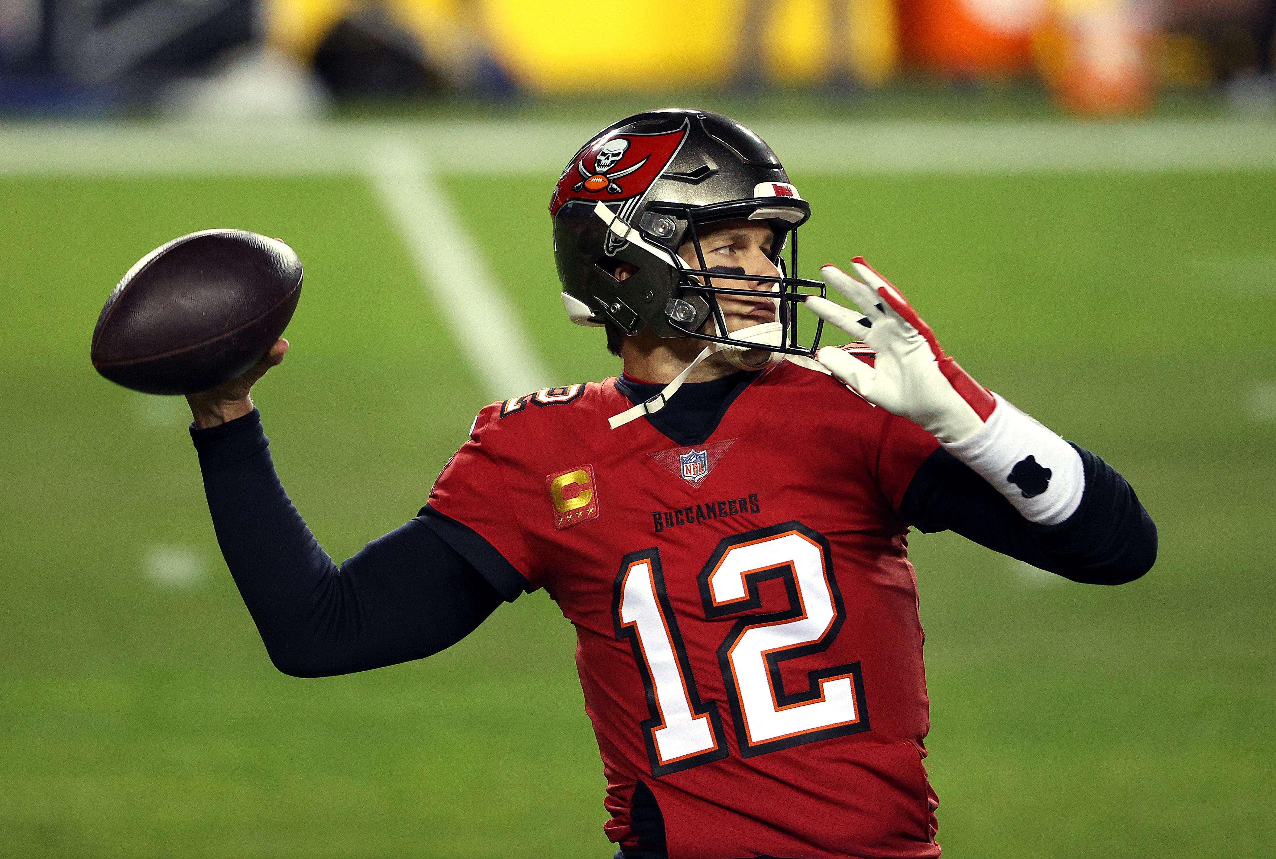 Tom Brady almost wore No. 7 with Buccaneers, because he was aiming for Super Bowl No. 7