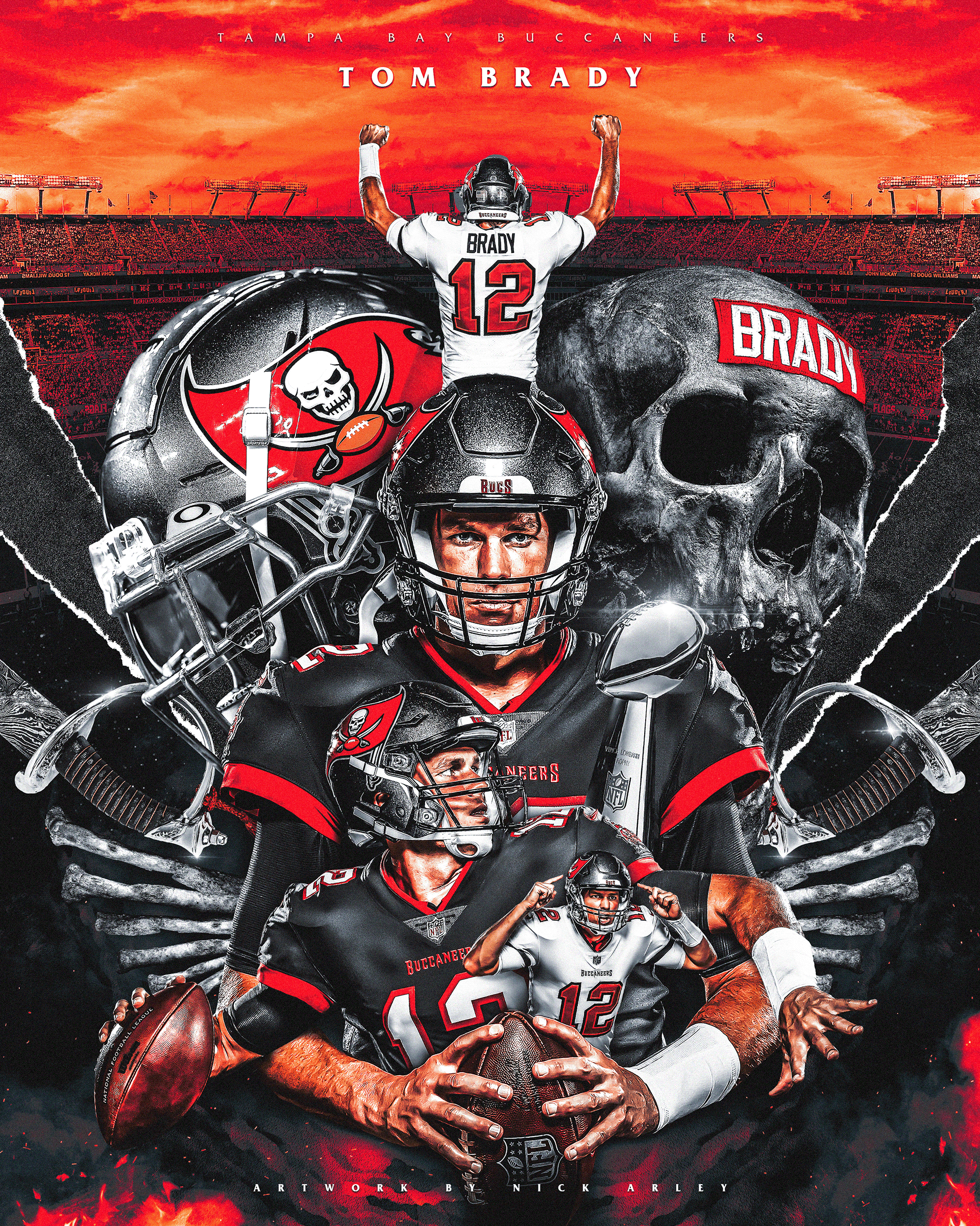 Tom Brady Tampa Bay Buccaneers Wallpapers - Wallpaper Cave