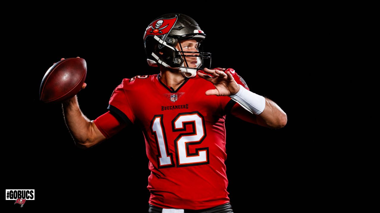 Tom Brady in a Bucs uniform