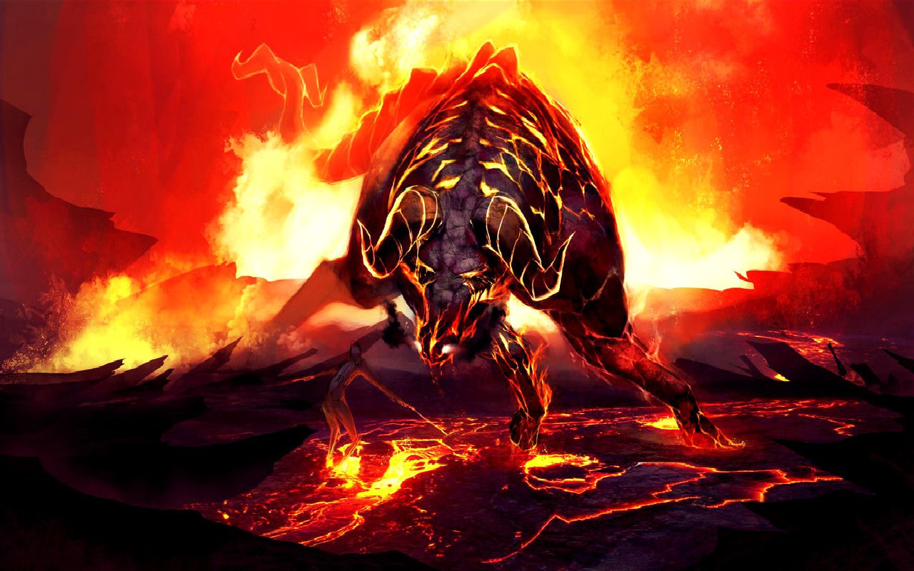 Fiery Bull. Mythical creatures art, Fire art, Spirited art