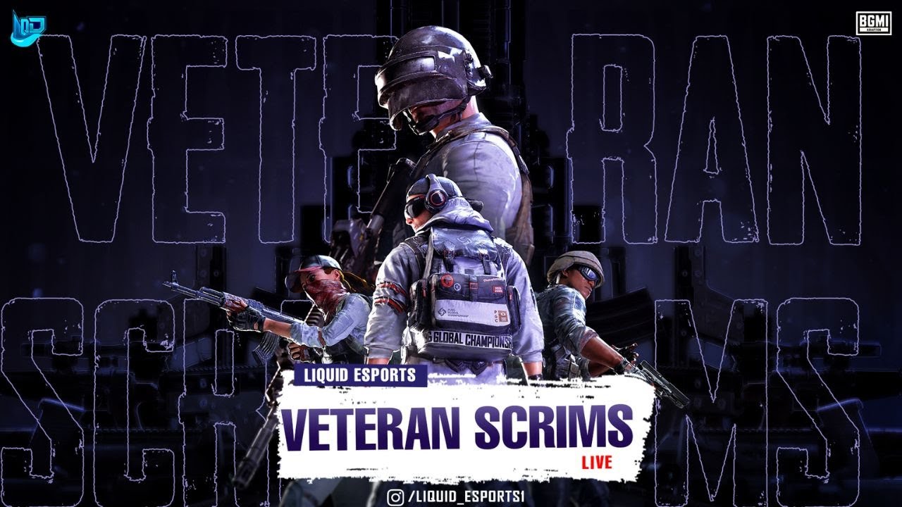 LIQUID ESPORTS VETERAN SCRIMS.. Target K Subscribers.. .. #BGMI #SCRMIS
