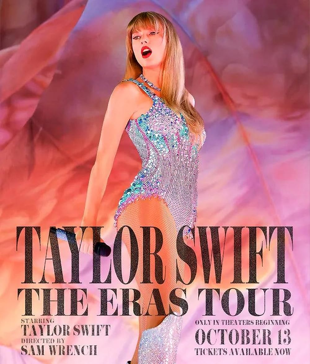 Taylor Swift The Eras Tour Poster Tampa Florida FL FLA April 13 14 15  AUTHENTIC