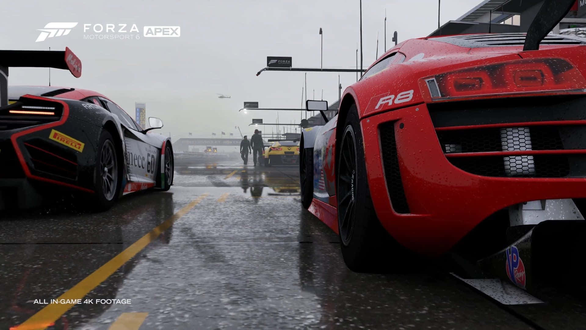 Download Caption: High Octane Fun With Forza Motorsport Wallpaper