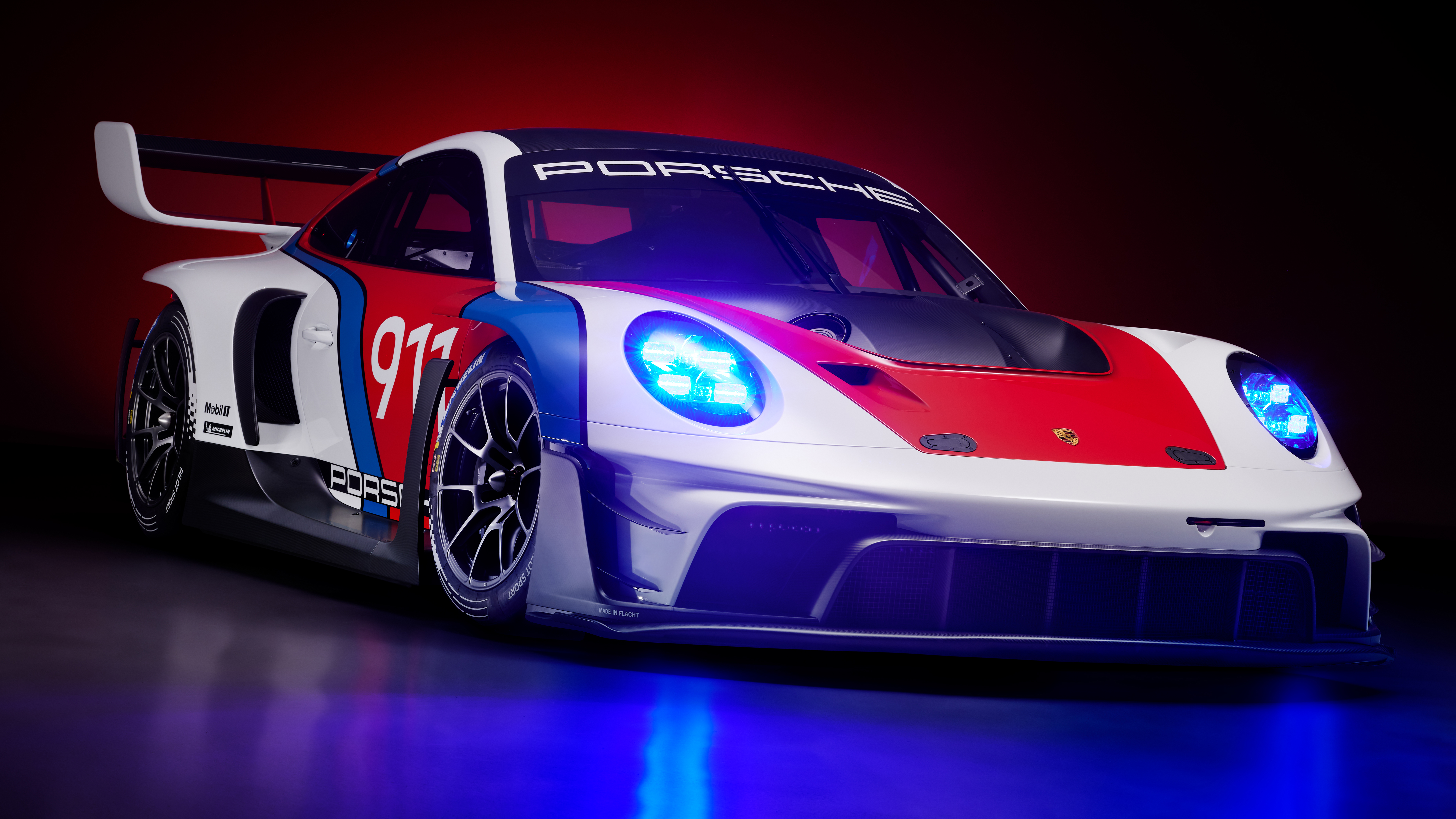 Porsche 911 GT3 R rennsport 2023 4K Wallpaper Car Wallpaper