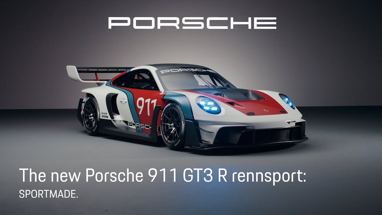 The new Porsche 911 GT3 R rennsport