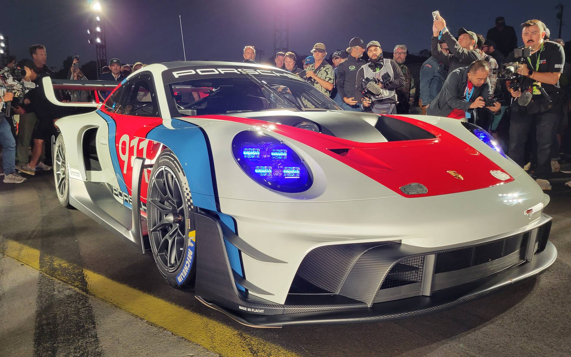 $1.4M Porsche 911 GT3 R rennsport Unveiled in Laguna Seca Car Guide