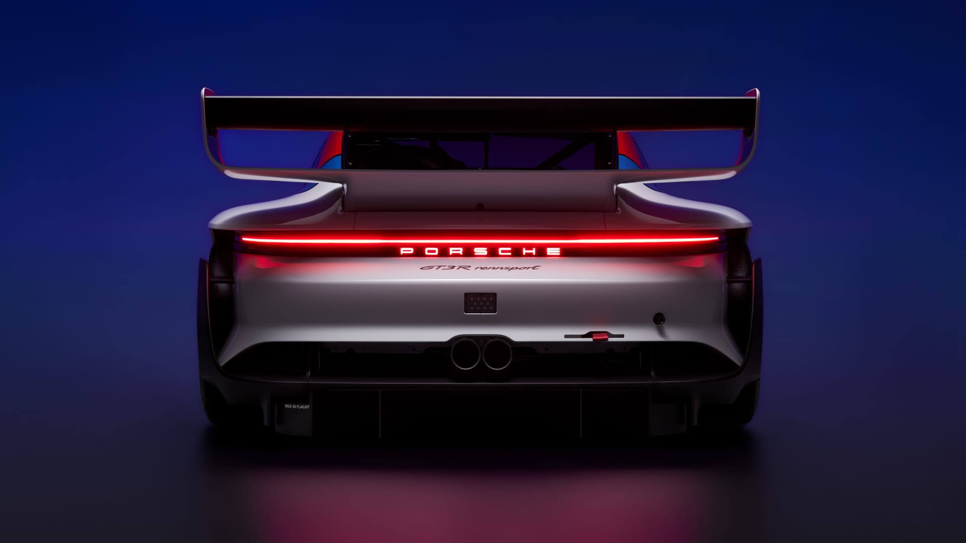 Track Only $US1 Million Porsche 911 GT3 R Rennsport Limited Edition Unveiled