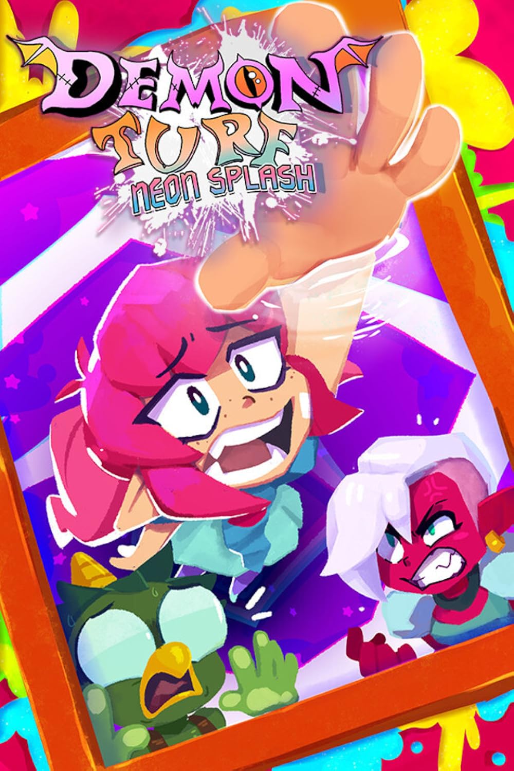 Demon Turf: Neon Splash (Video Game 2022)