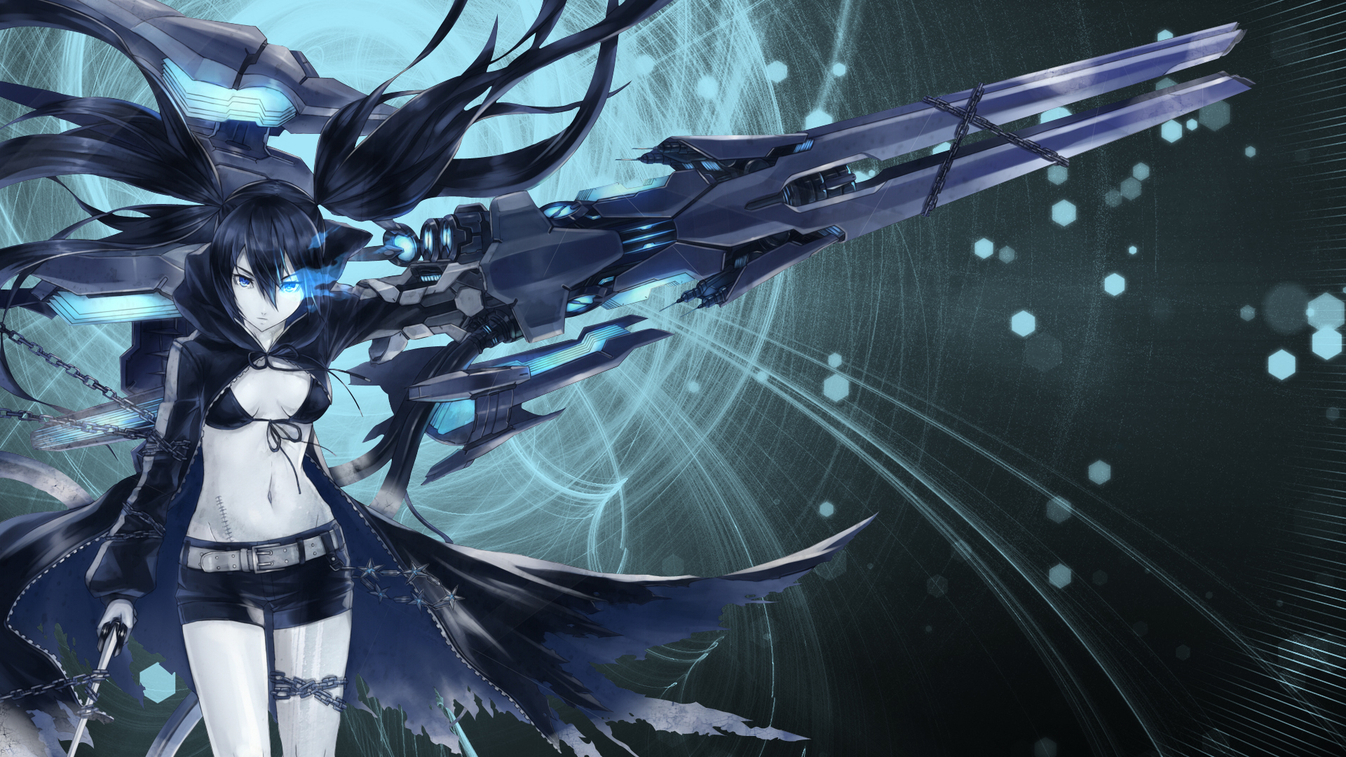 Anime Black Rock Shooter HD Wallpaper