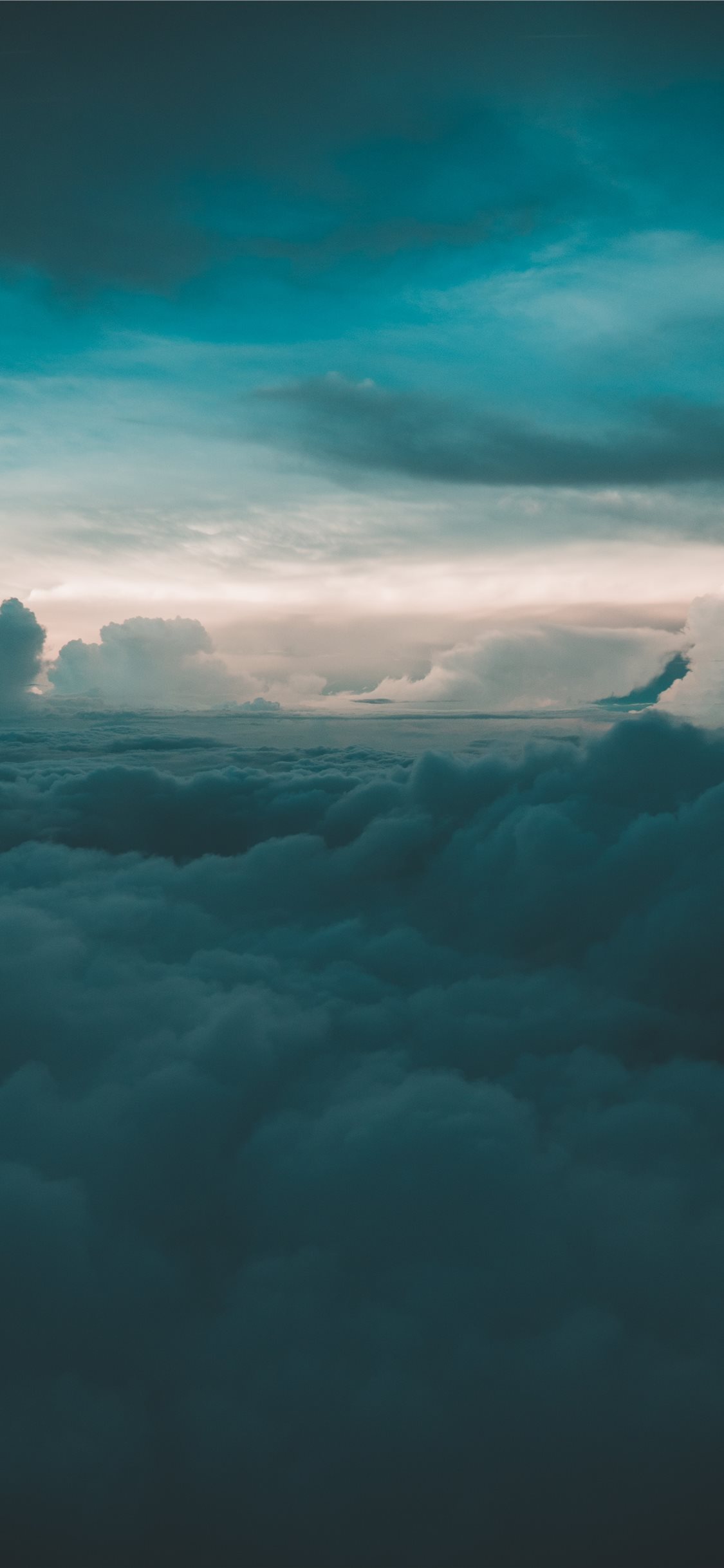 cloudy sky during day time iPhone X Wallpaper Free Download