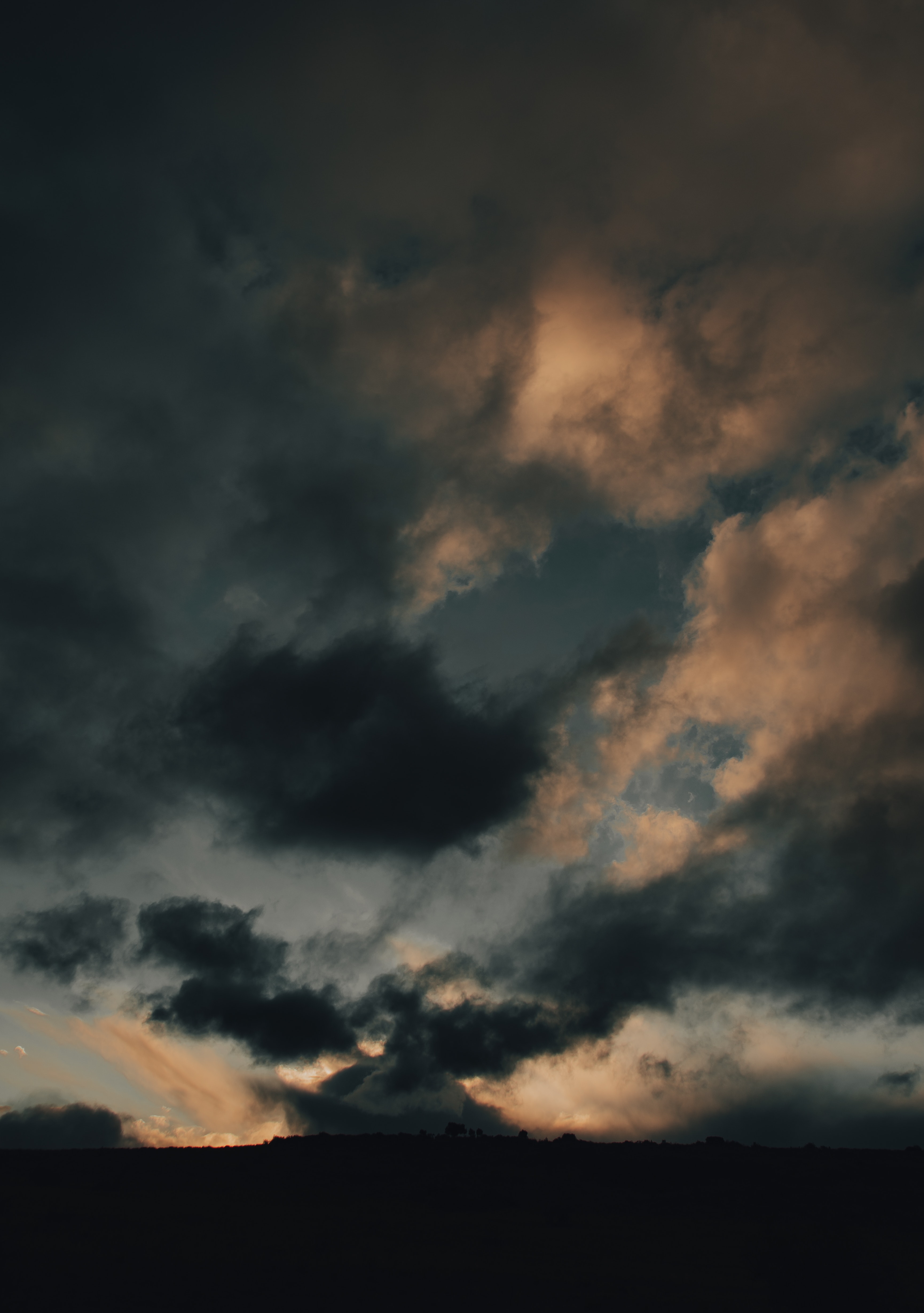 A Beautiful Dark Cloudy Sky · Free