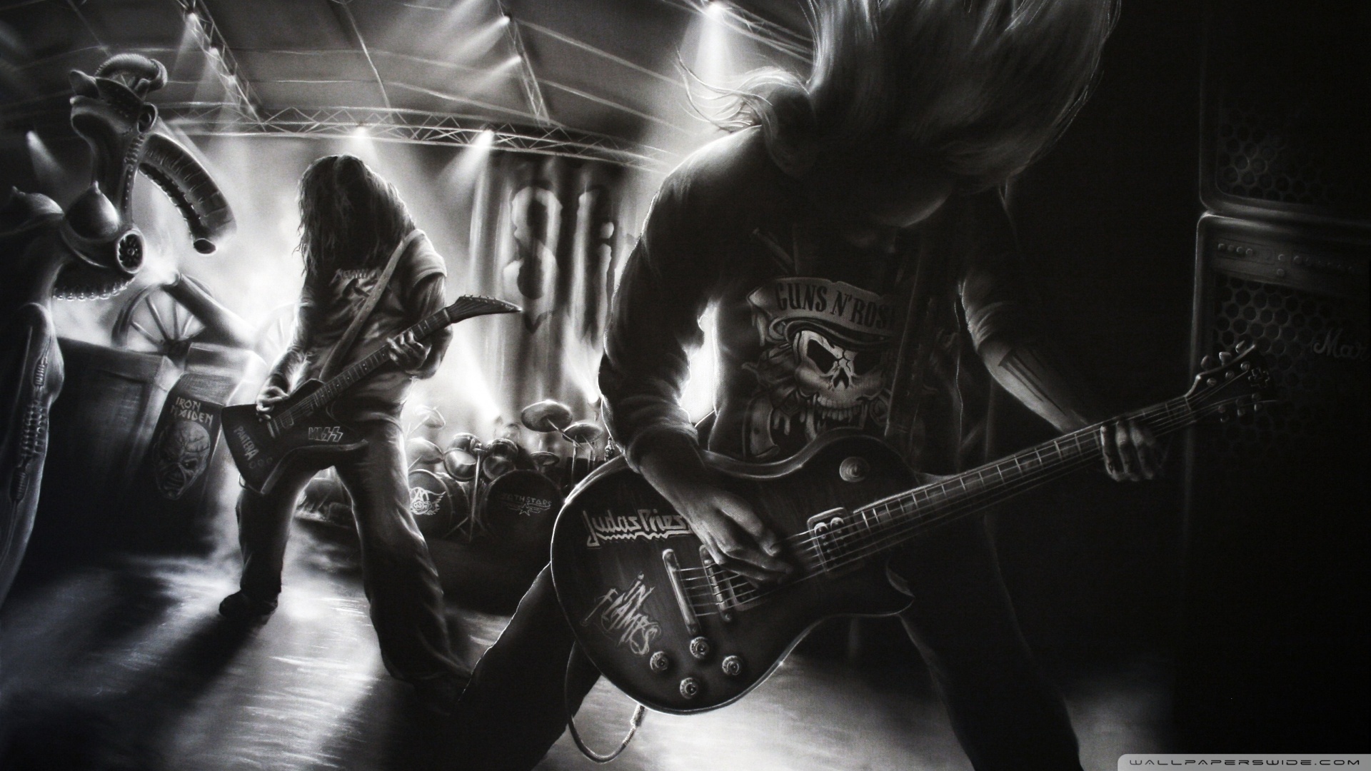 Metal Rock Band Ultra HD Desktop Background Wallpaper for 4K UHD TV, Widescreen & UltraWide Desktop & Laptop, Tablet