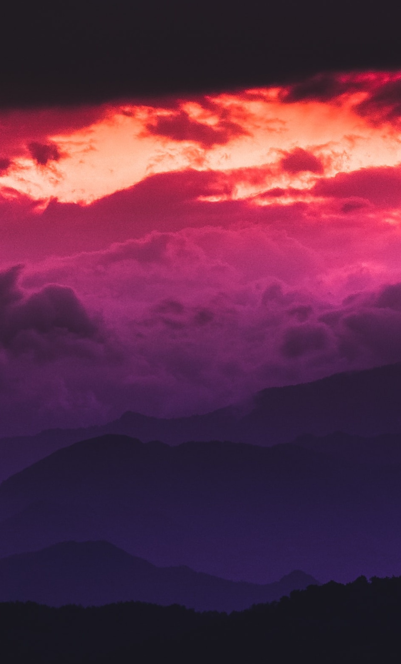 Red Clouds Sky iPhone HD 4k Wallpaper, Image, Background, Photo and Picture