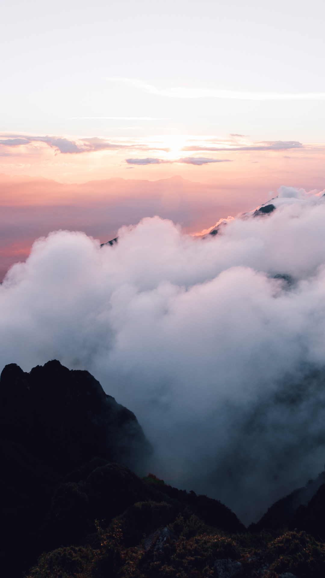 Lost In Clouds iPhone Wallpaper