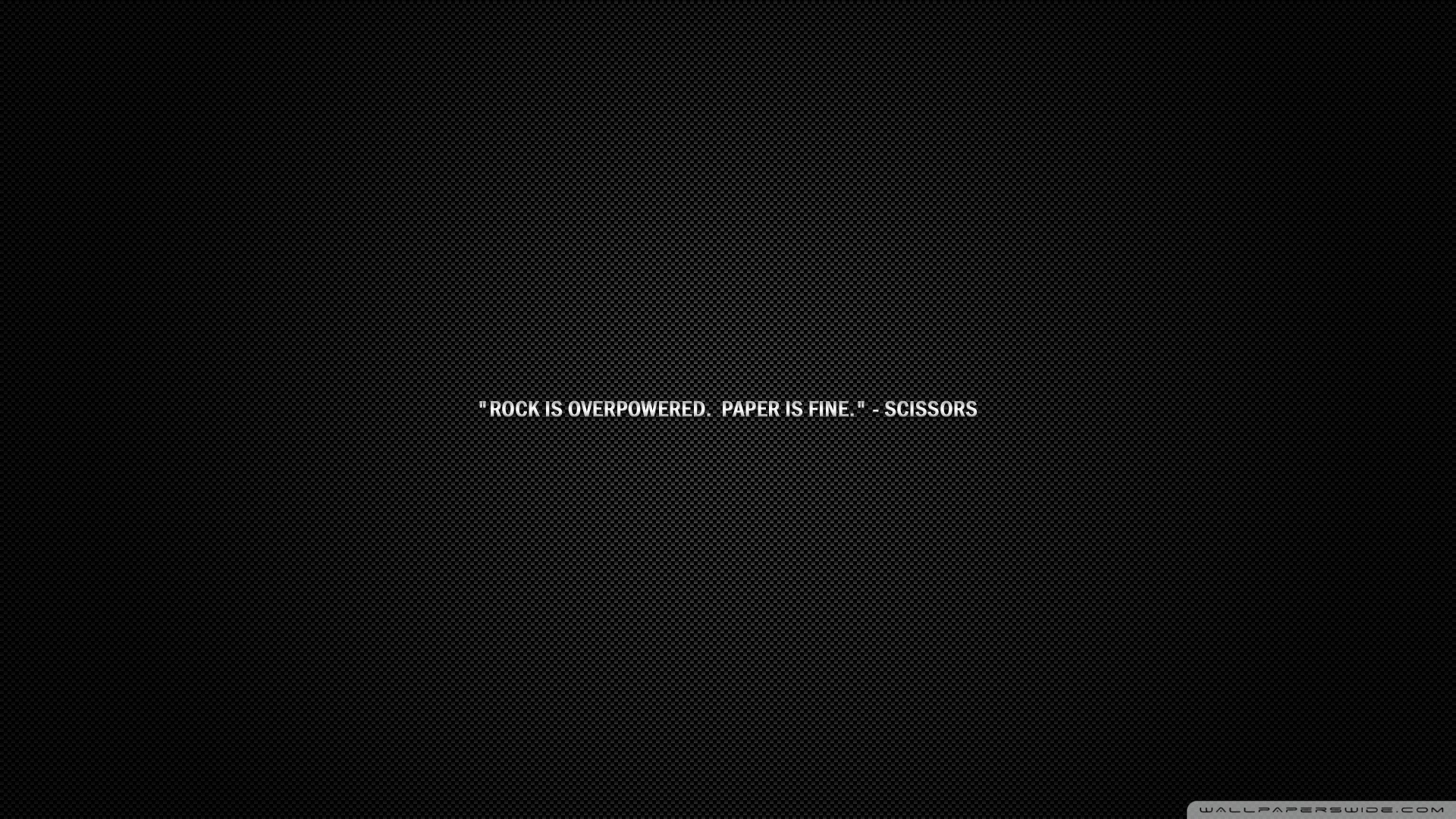 Rock Is Overpowered Ultra HD Desktop Background Wallpaper for 4K UHD TV, Tablet