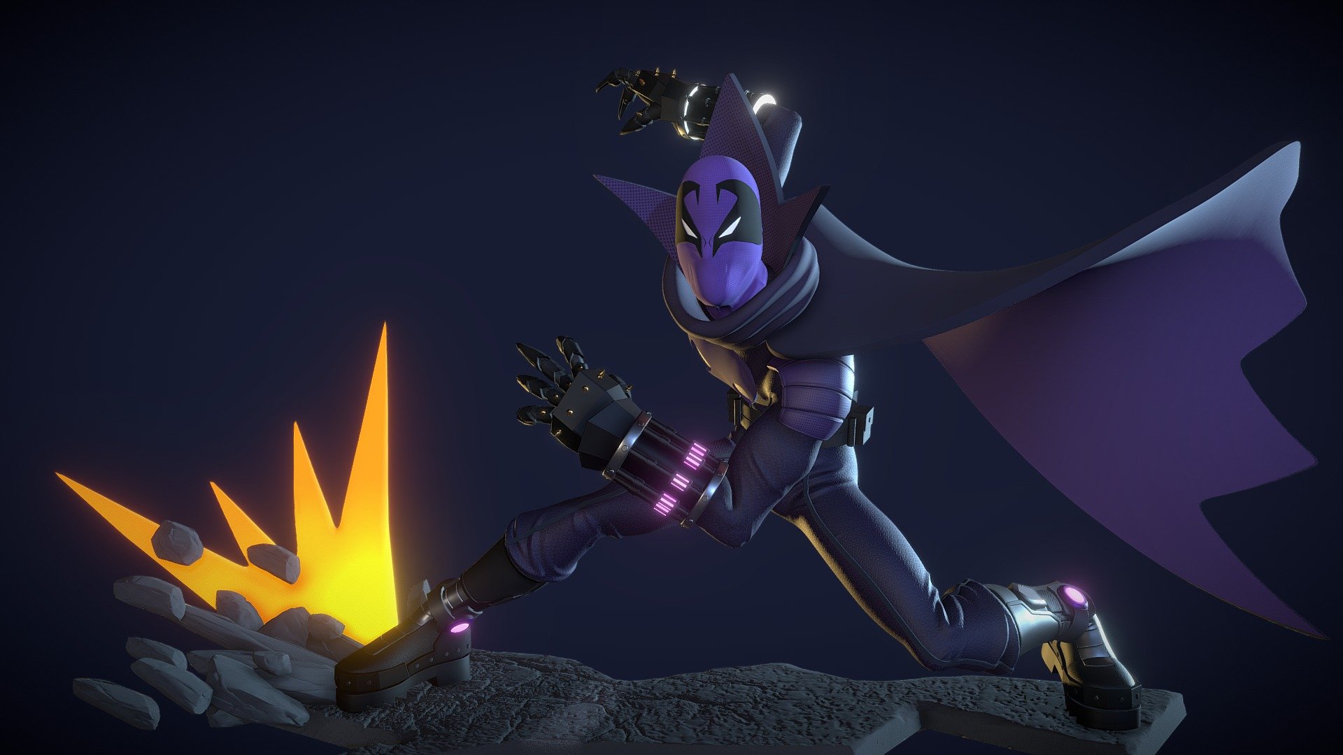 Prowler Royalty Free 3D model by Brad Groatman [7eda89e]