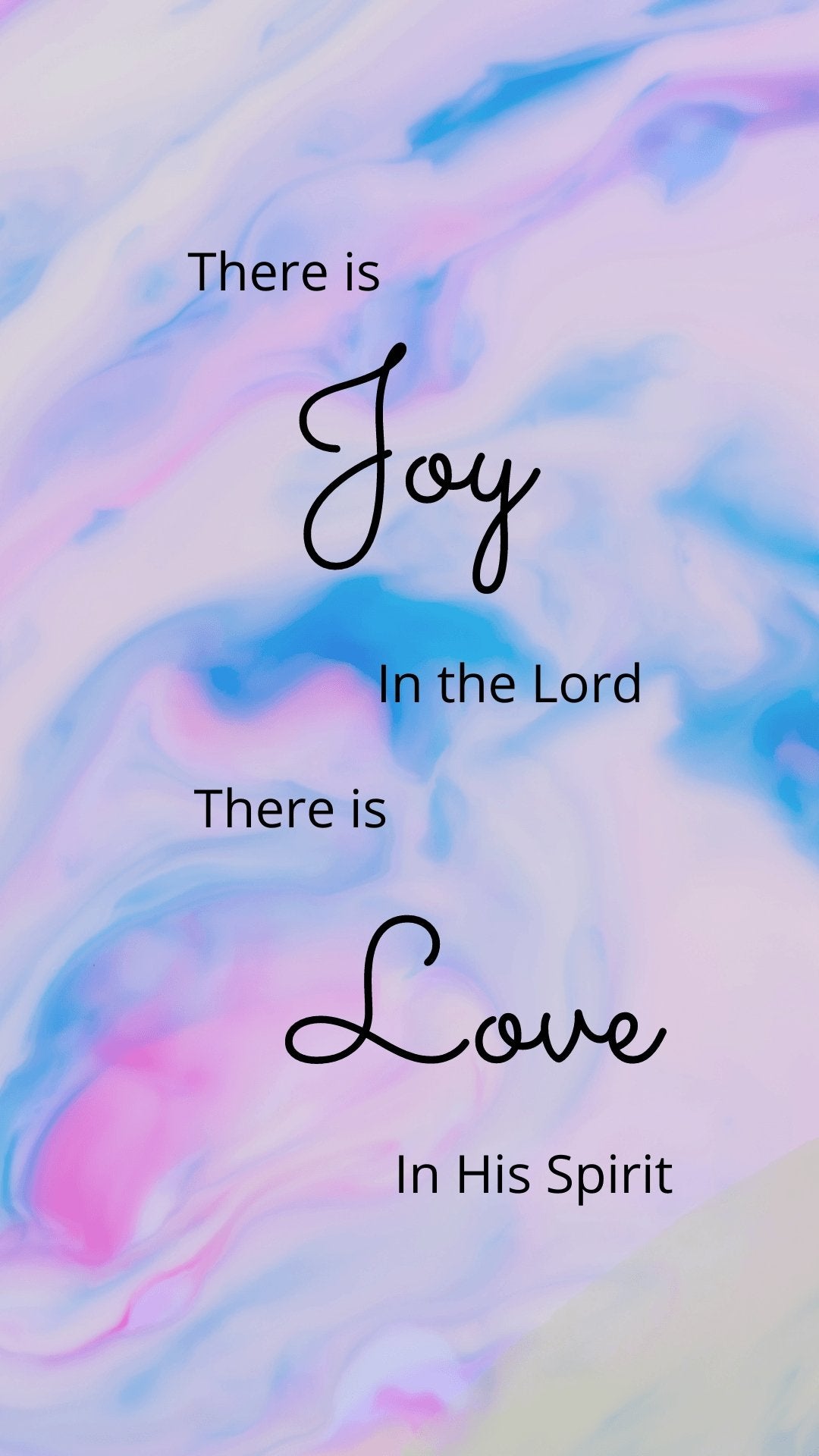 Joy in the Lord Phone Wallpaper
