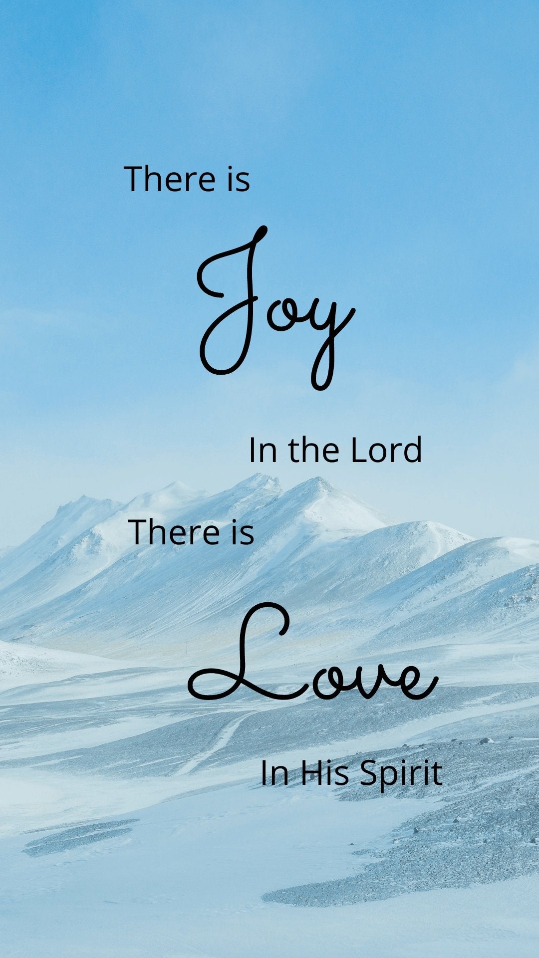 Joy in the Lord Phone Wallpaper