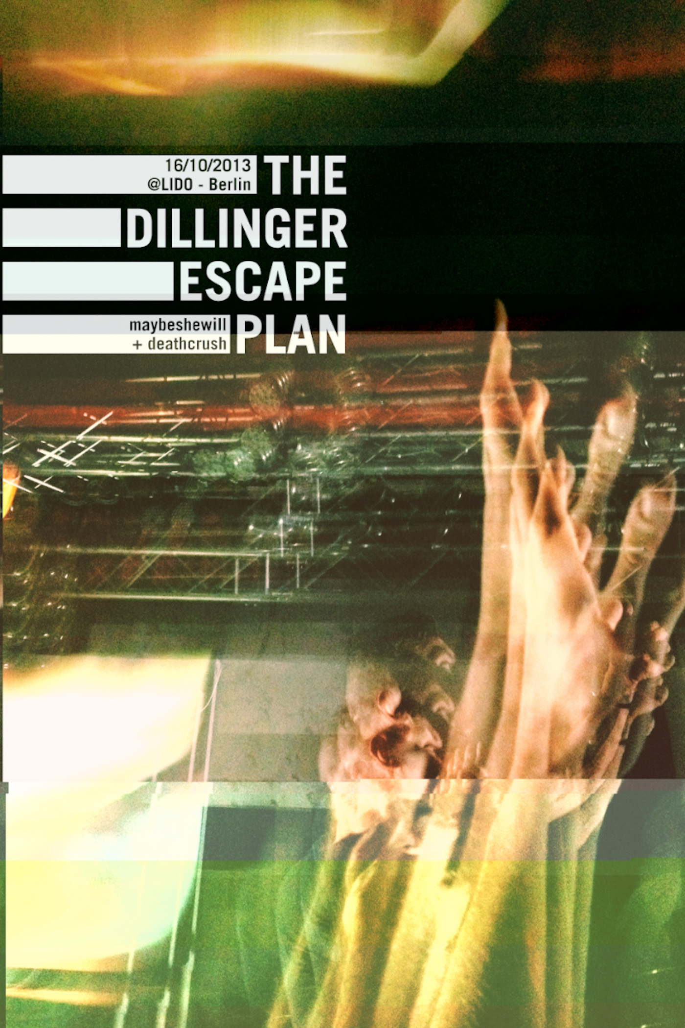 the Dillinger Escape Plan live in Berlin