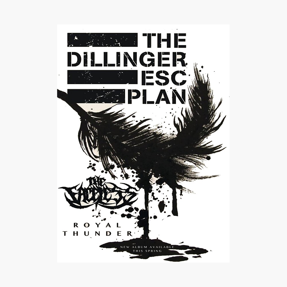the dillinger escape plan Poster