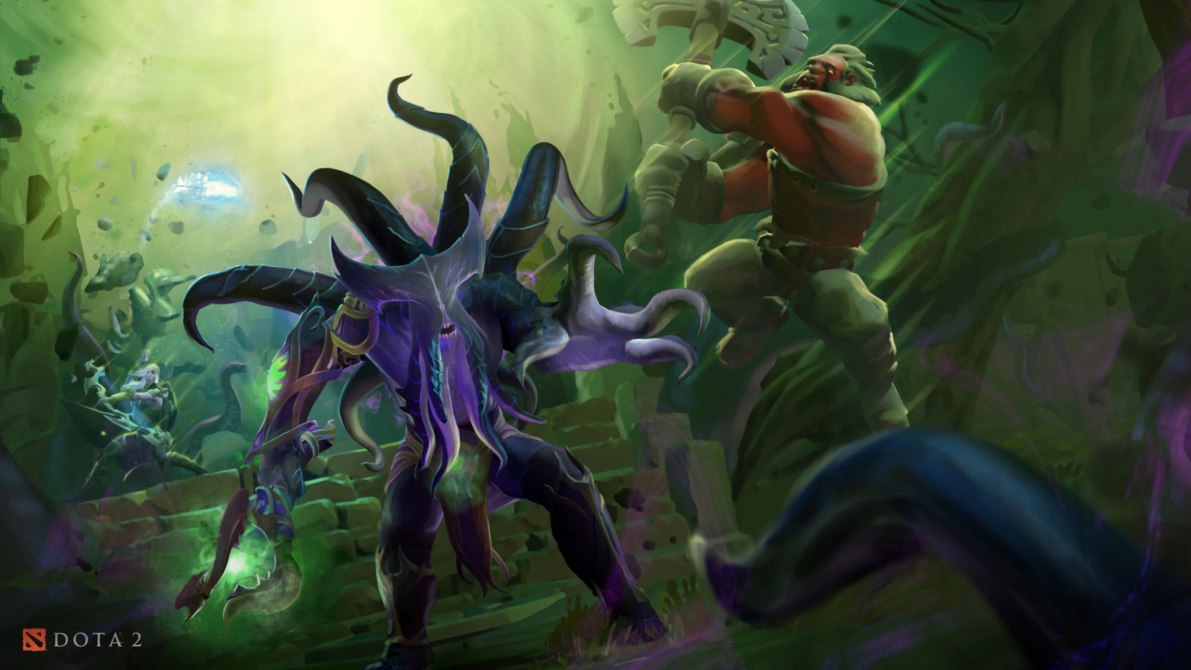 Download Faceless Void (Dota 2) Video Game DotA 2 4k Ultra HD Wallpaper