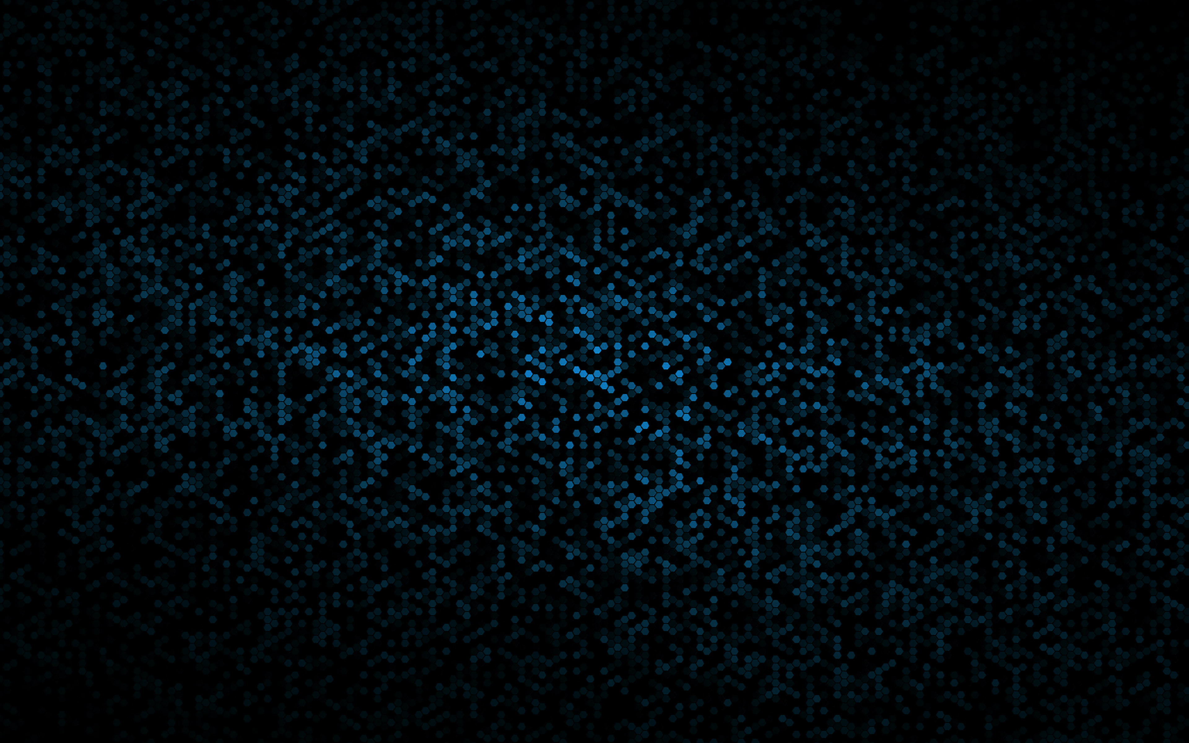 Dots Pattern Black And Blue Abstract