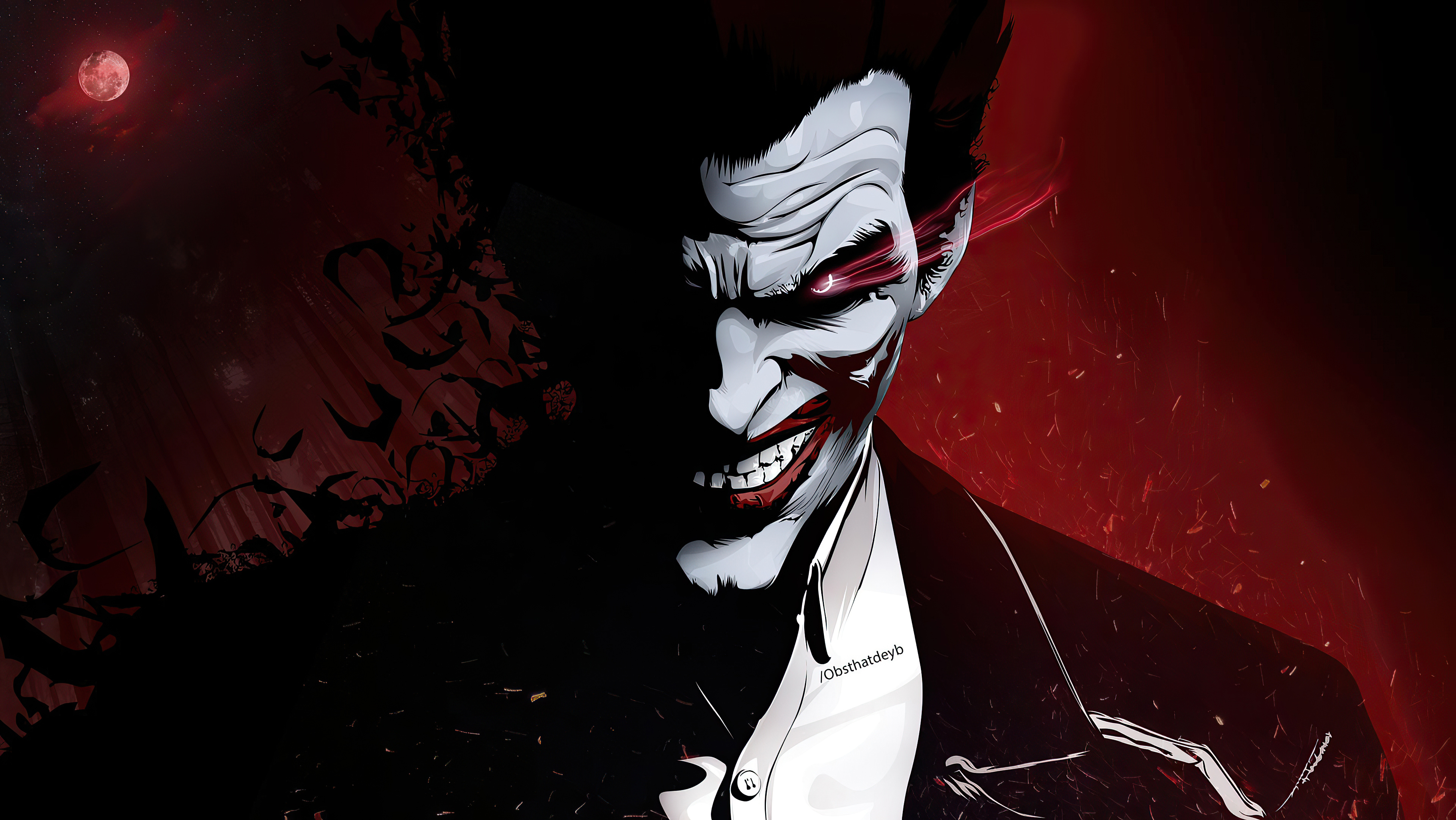 Joker X Anime 4k, HD Superheroes, 4k Wallpaper, Image, Background, Photo and Picture
