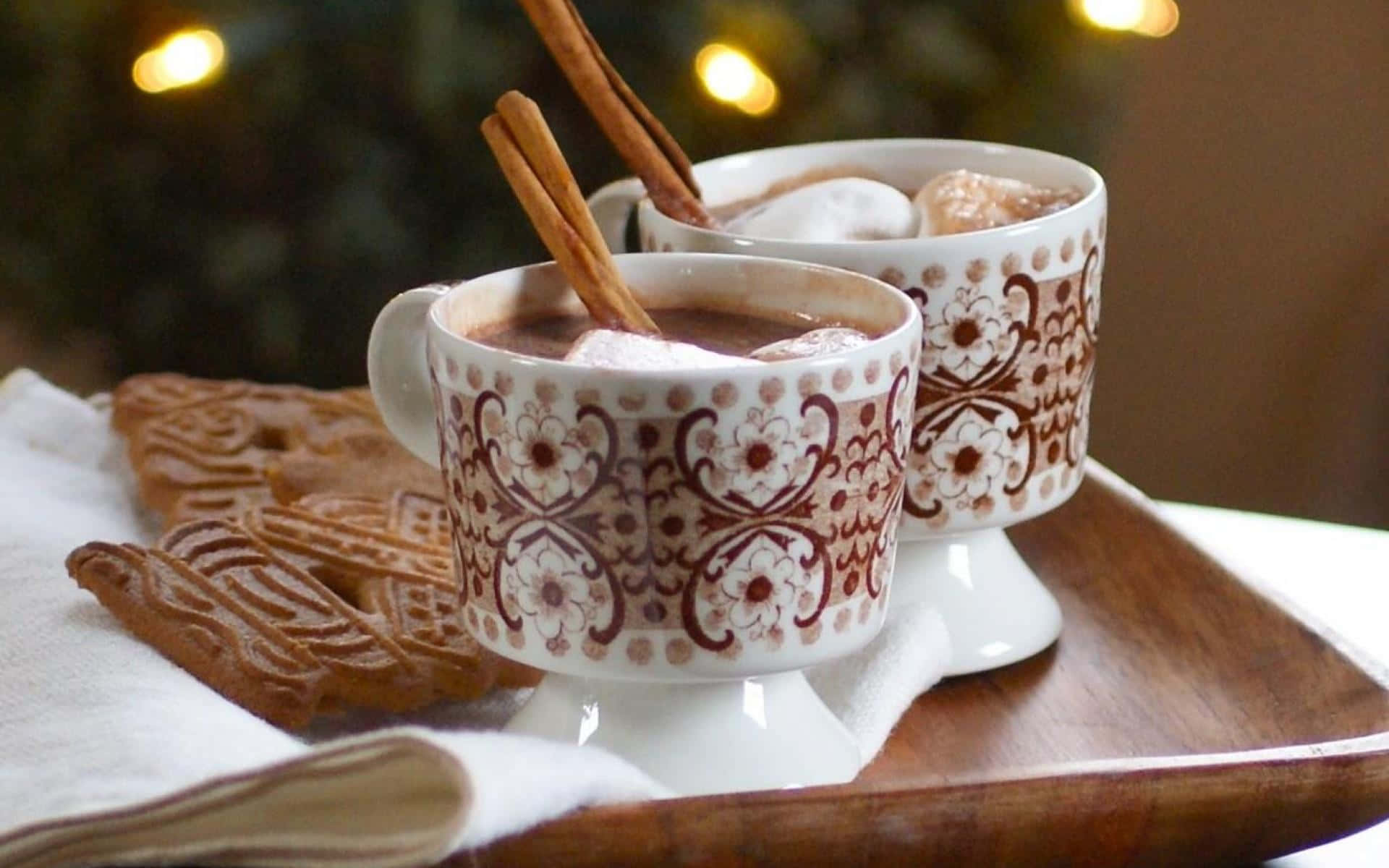 Зима кофе картинки