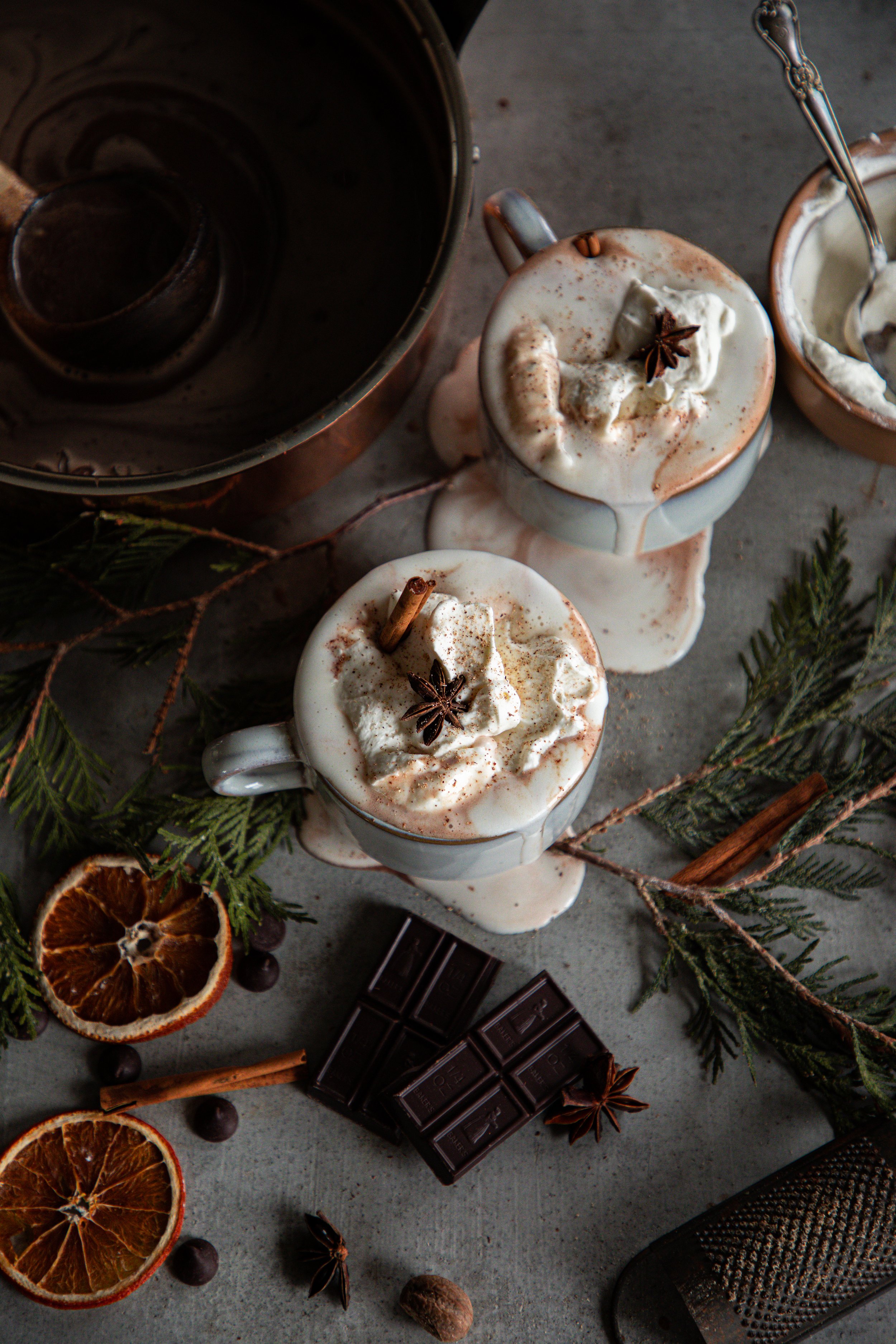 Colonial Spiced Hot Chocolate