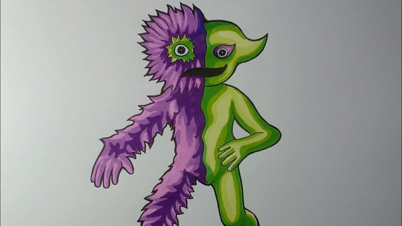 Garten of Banban 4 JESTER Boss How To Draw Easy. Easy drawings, Cartoon art styles, Drawings