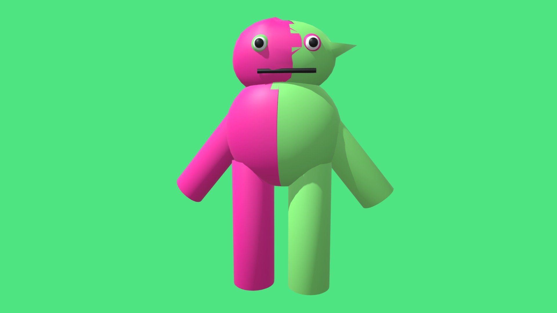 The Jester: Garten Of Banban Free 3D model by Jumi3jumi [014d55e]